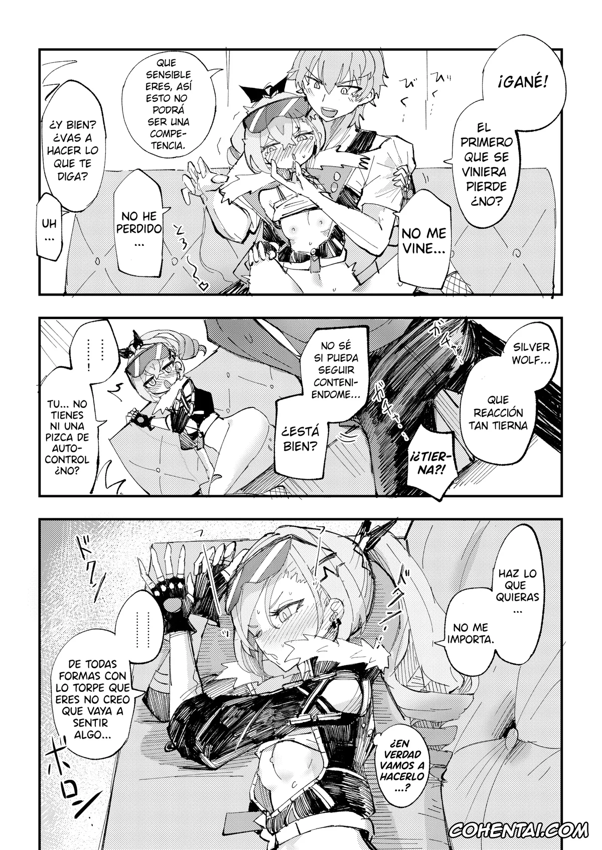 Honkai: Star Rail xxx, Caelus xxx, Silver Wolf xxx, Koukishin wa Kaitakusha no Heya de | Curiosidad en el cuarto del trazacaminos (Honkai: Star Rail), pagina 13