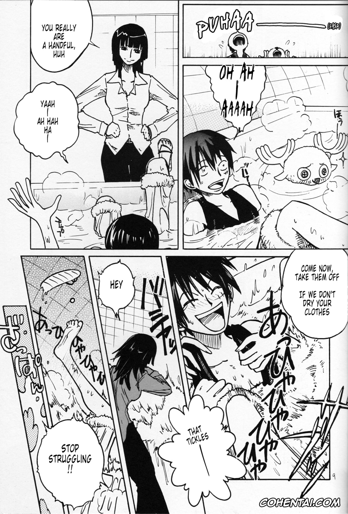 One Piece porno, Monkey D. Luffy porno, Nami porno, Nico Robin porno, Roronoa Zoro porno, Sanji Vinsmoke porno, Floral Talk (One Piece), pagina 8