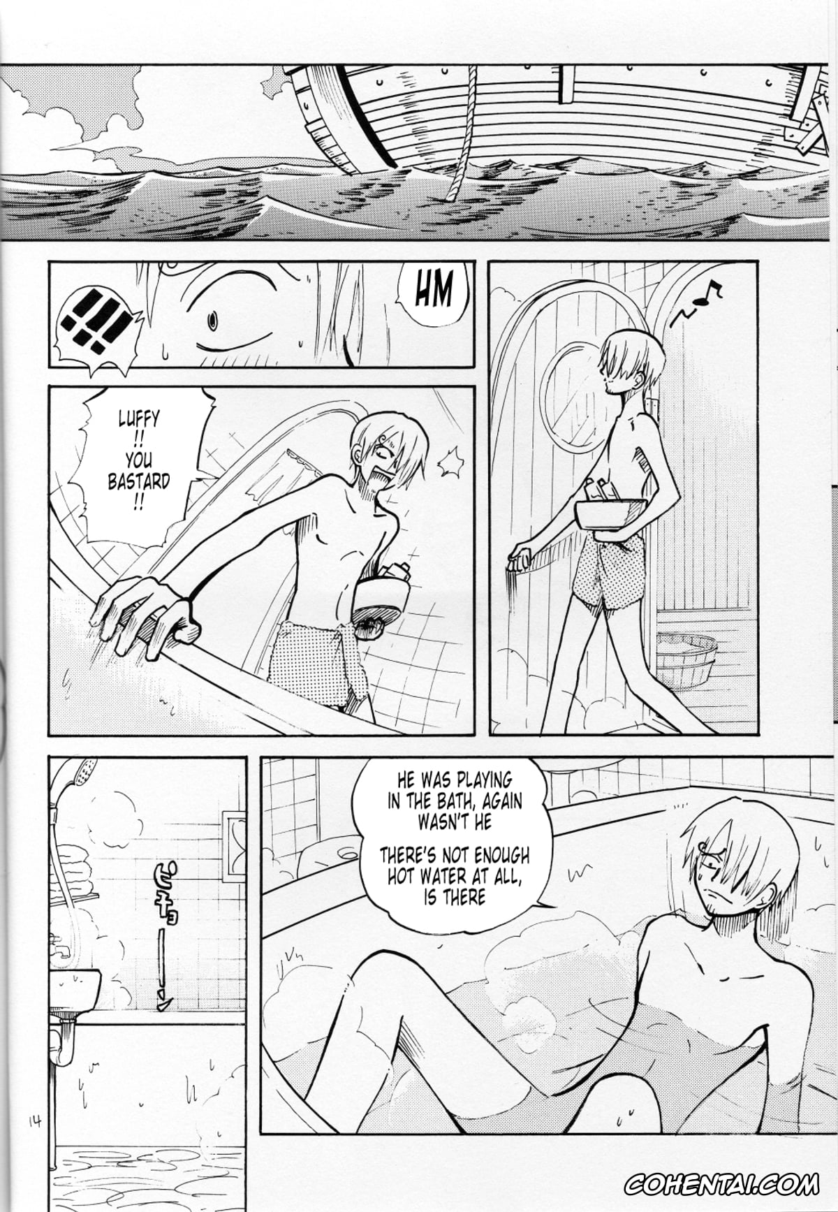 One Piece xxx, Monkey D. Luffy xxx, Nami xxx, Nico Robin xxx, Roronoa Zoro xxx, Sanji Vinsmoke xxx, Floral Talk (One Piece), pagina 13