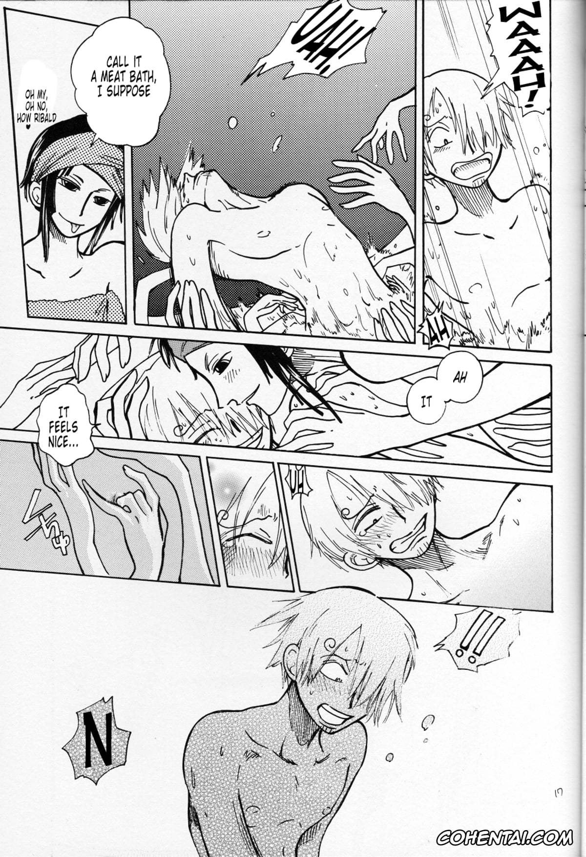 One Piece xxx, Monkey D. Luffy xxx, Nami xxx, Nico Robin xxx, Roronoa Zoro xxx, Sanji Vinsmoke xxx, Floral Talk (One Piece), pagina 16