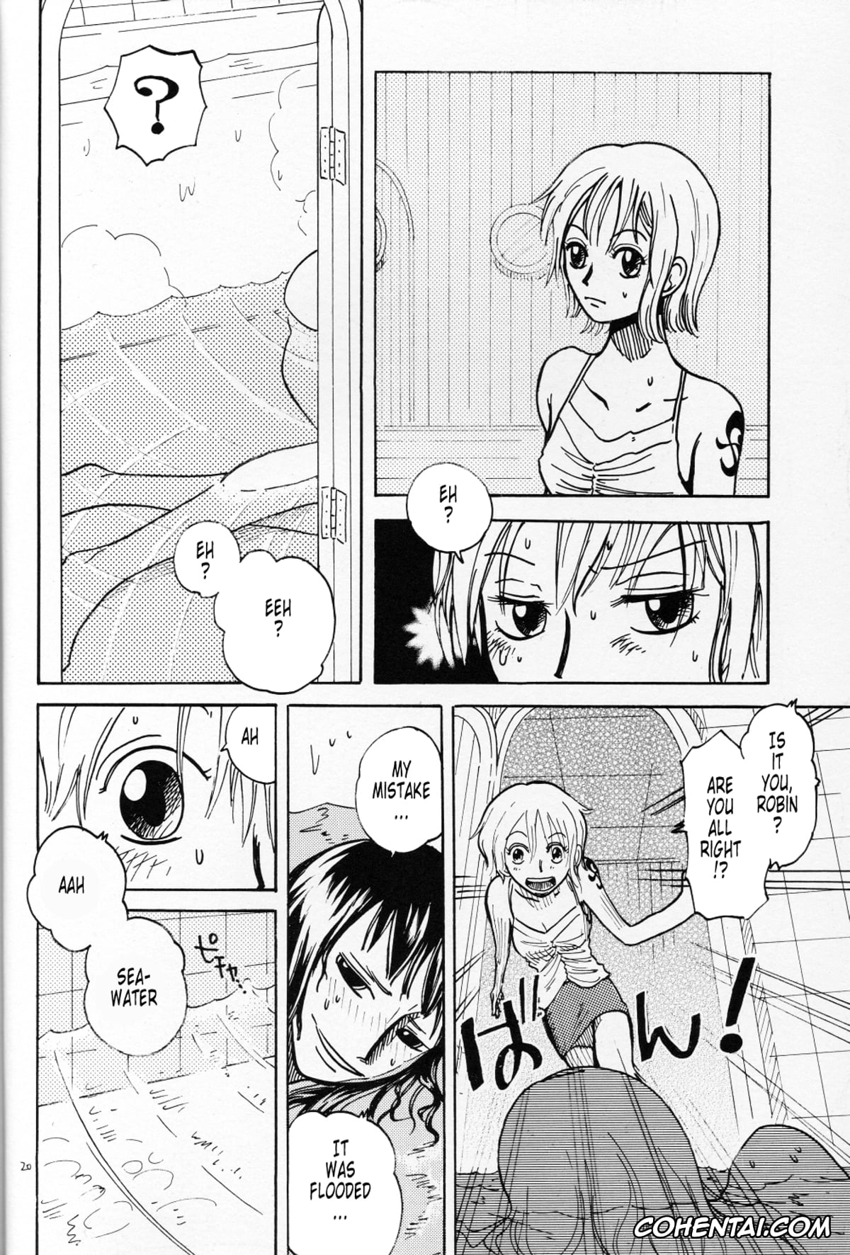 One Piece xxx, Monkey D. Luffy xxx, Nami xxx, Nico Robin xxx, Roronoa Zoro xxx, Sanji Vinsmoke xxx, Floral Talk (One Piece), pagina 19