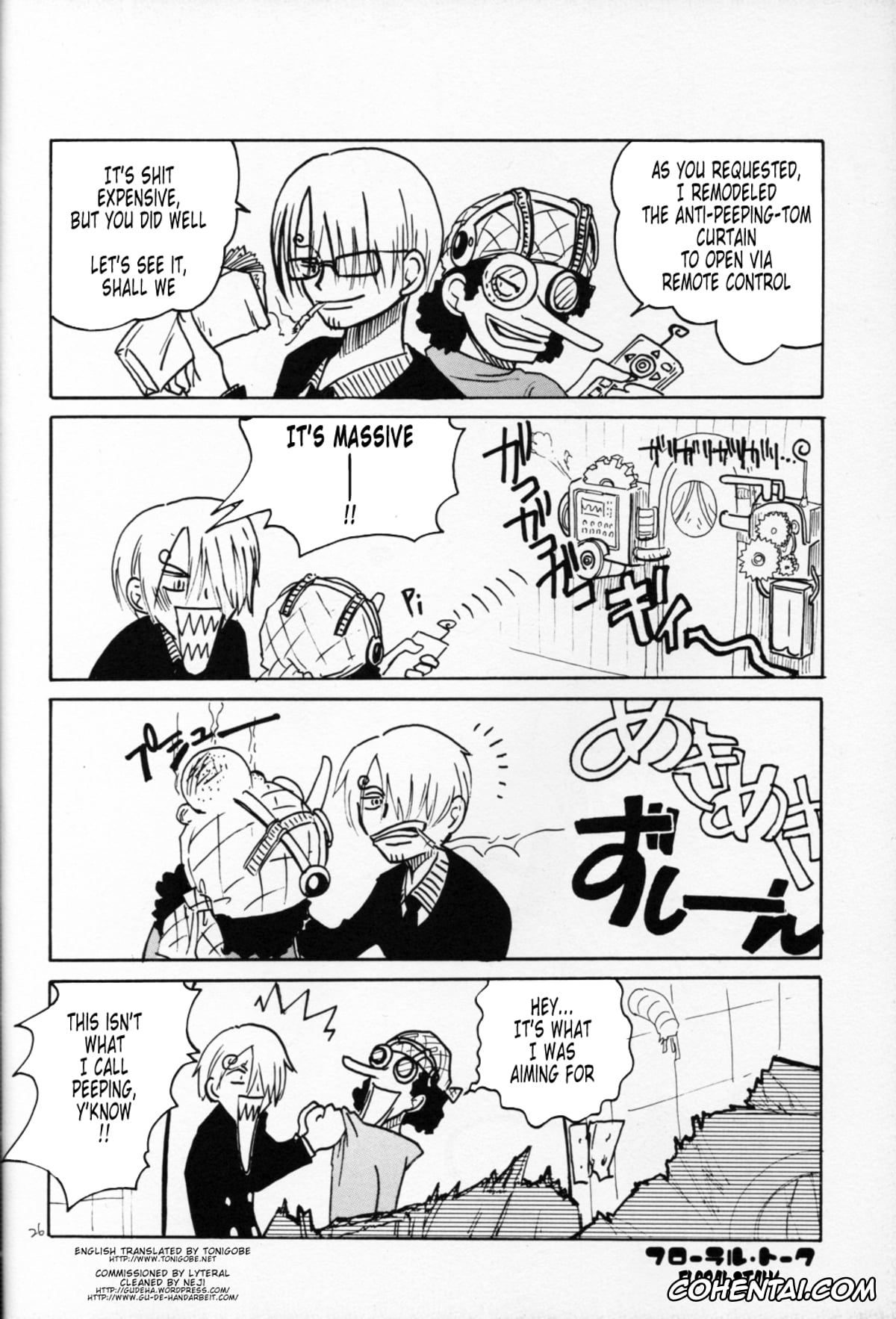 One Piece xxx, Monkey D. Luffy xxx, Nami xxx, Nico Robin xxx, Roronoa Zoro xxx, Sanji Vinsmoke xxx, Floral Talk (One Piece), pagina 25