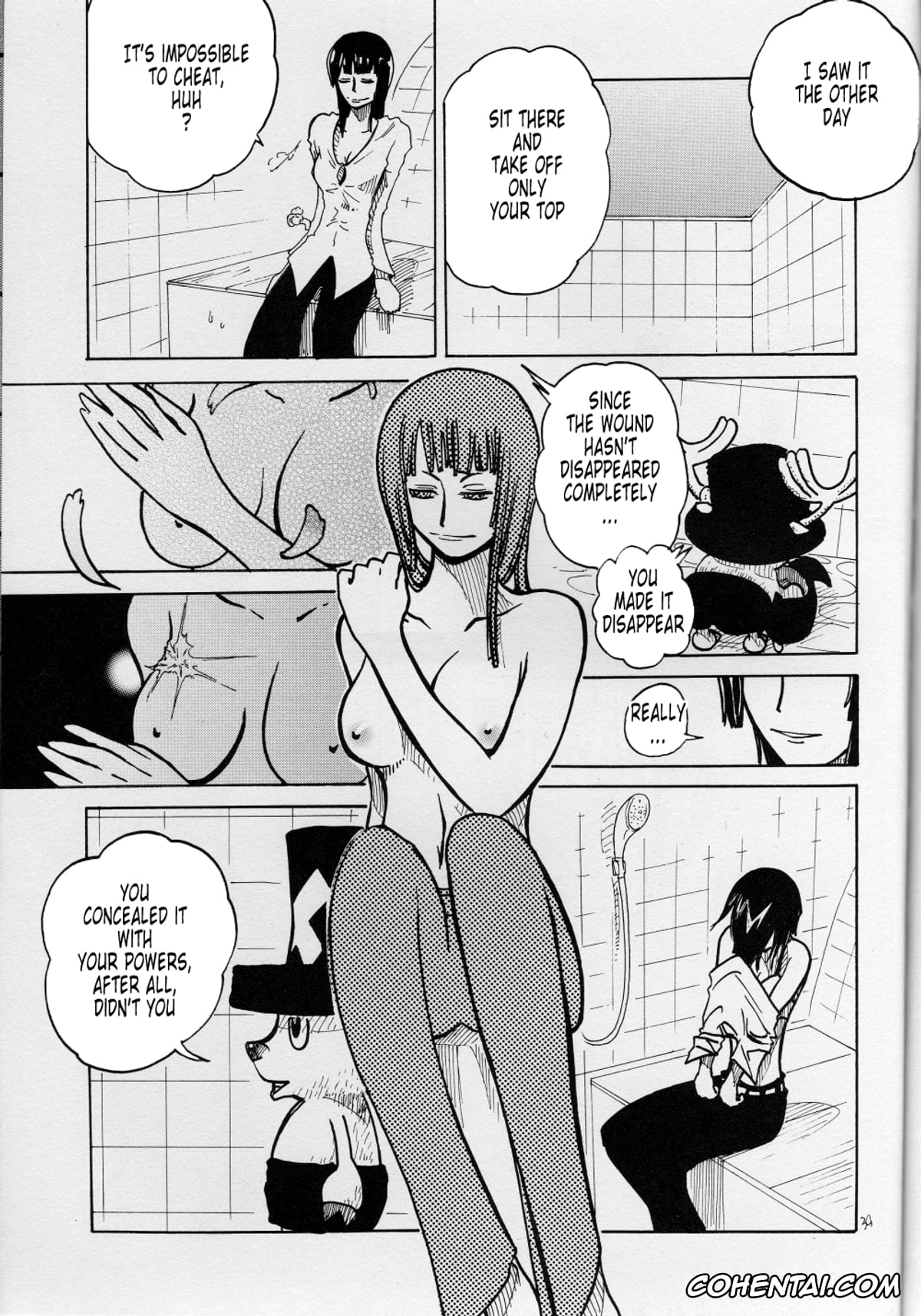 One Piece porno, Monkey D. Luffy porno, Nami porno, Nico Robin porno, Roronoa Zoro porno, Sanji Vinsmoke porno, Floral Talk (One Piece), pagina 38