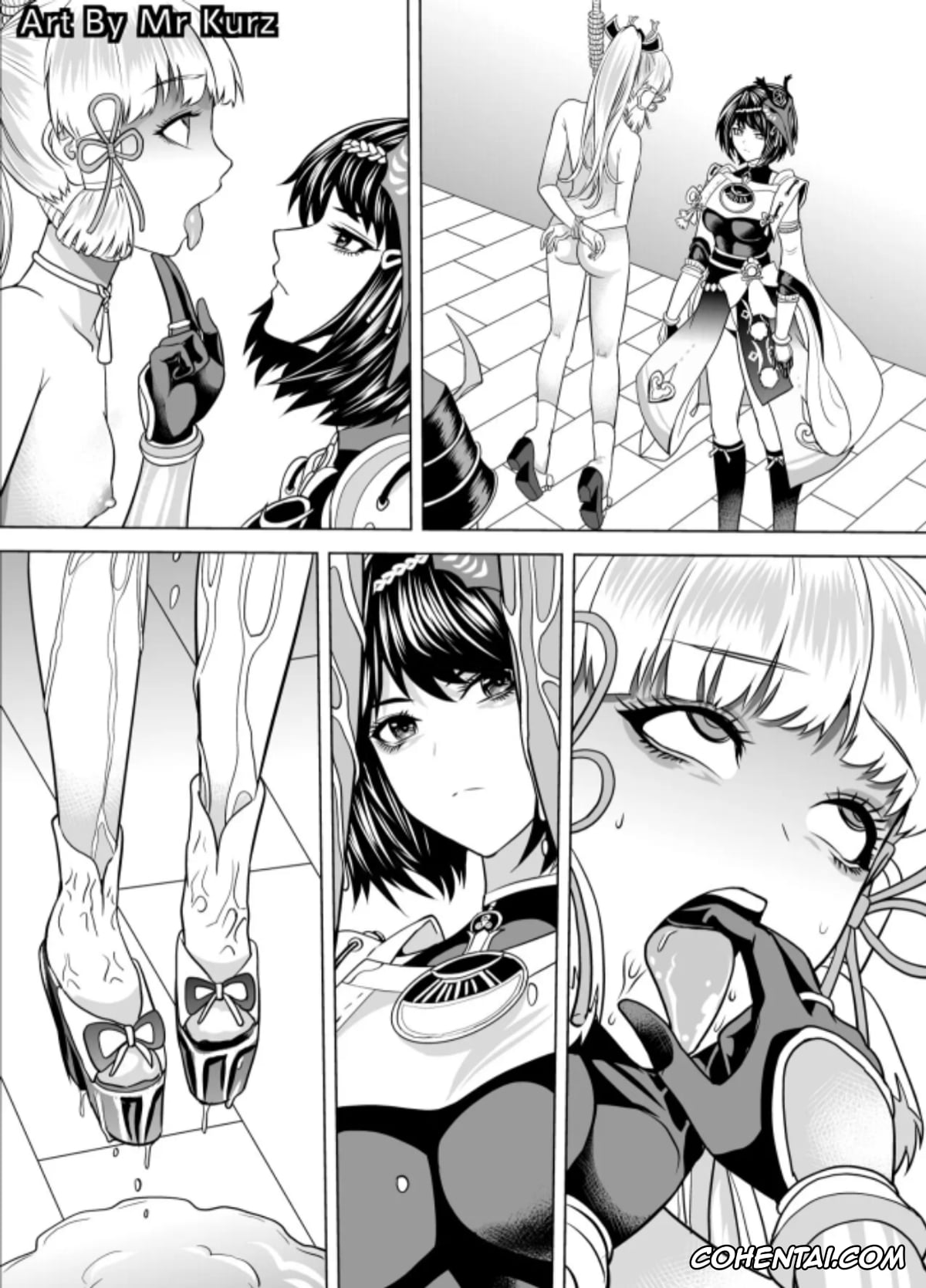 Genshin Impact xxx, Ayaka Kamisato xxx, Kokomi Sangonomiya xxx, Raiden Shogun xxx, El precio de la traición y la rebelión 1-4 (Genshin Impact), pagina 13