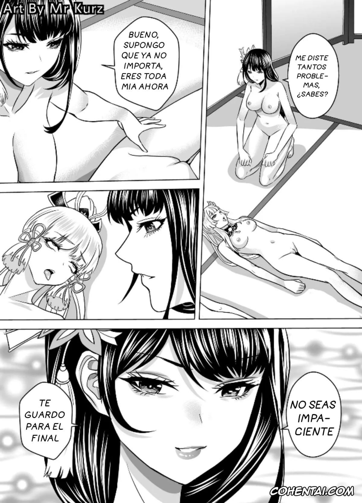 Genshin Impact hentai, Ayaka Kamisato hentai, Kokomi Sangonomiya hentai, Raiden Shogun hentai, El precio de la traición y la rebelión 1-4 (Genshin Impact), pagina 18