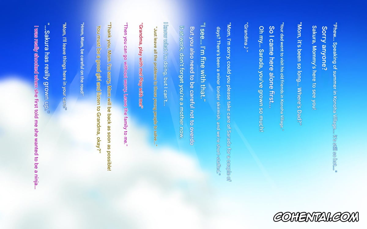 NARUTO xxx, Mebuki Haruno xxx, Konoha no Sato no Kinshin Furin Ezu (NARUTO), pagina 1
