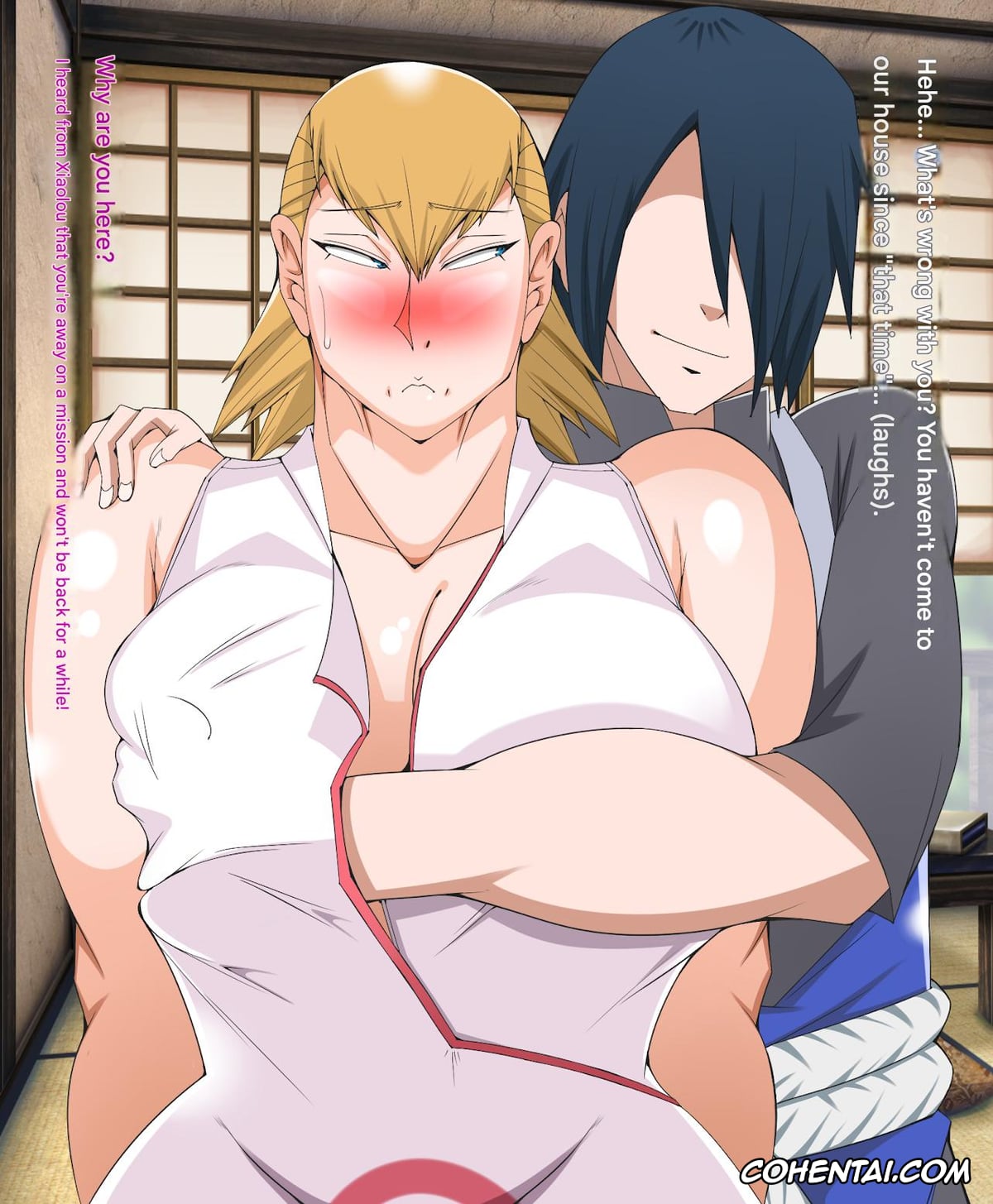 NARUTO hentai, Mebuki Haruno hentai, Konoha no Sato no Kinshin Furin Ezu (NARUTO), pagina 6