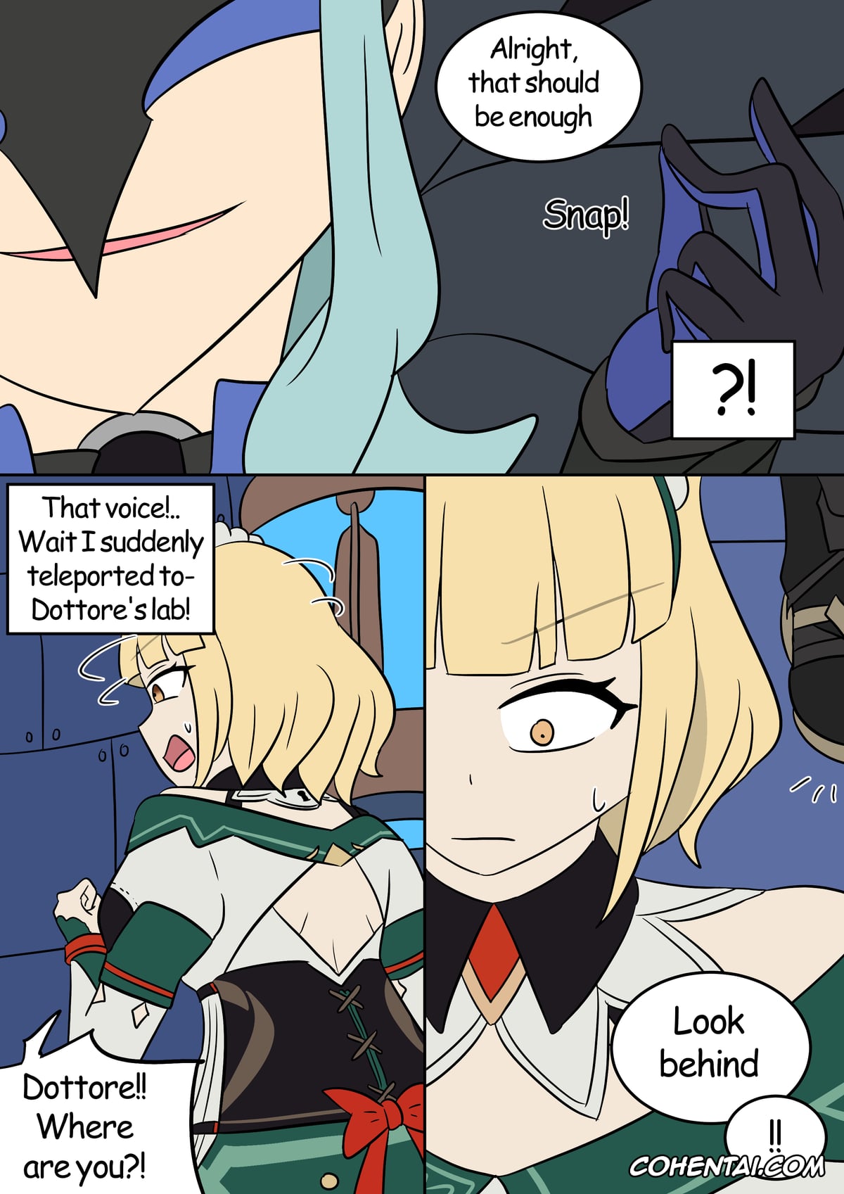 Genshin Impact xxx, Aether xxx, Katheryne xxx, Paimon xxx, Identity Lost (Genshin Impact), pagina 10