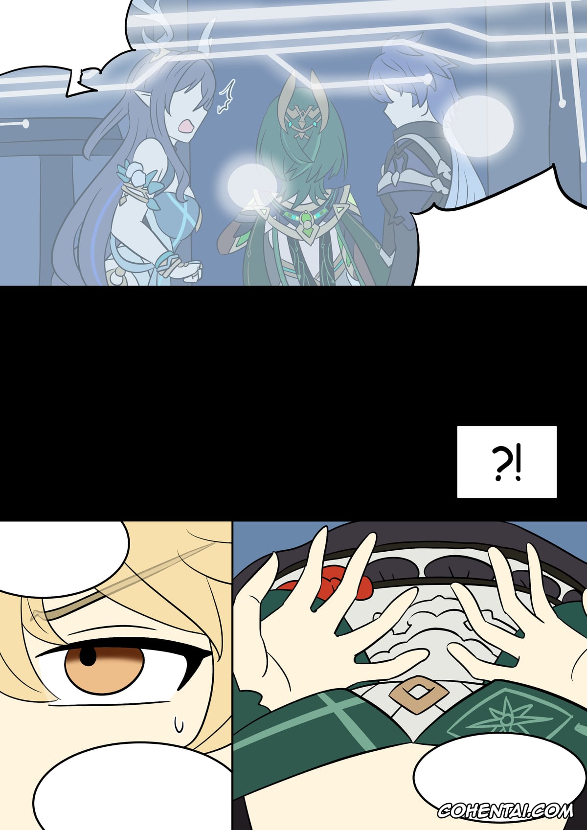 Genshin Impact porno, Aether porno, Katheryne porno, Paimon porno, Identity Lost (Genshin Impact), pagina 17