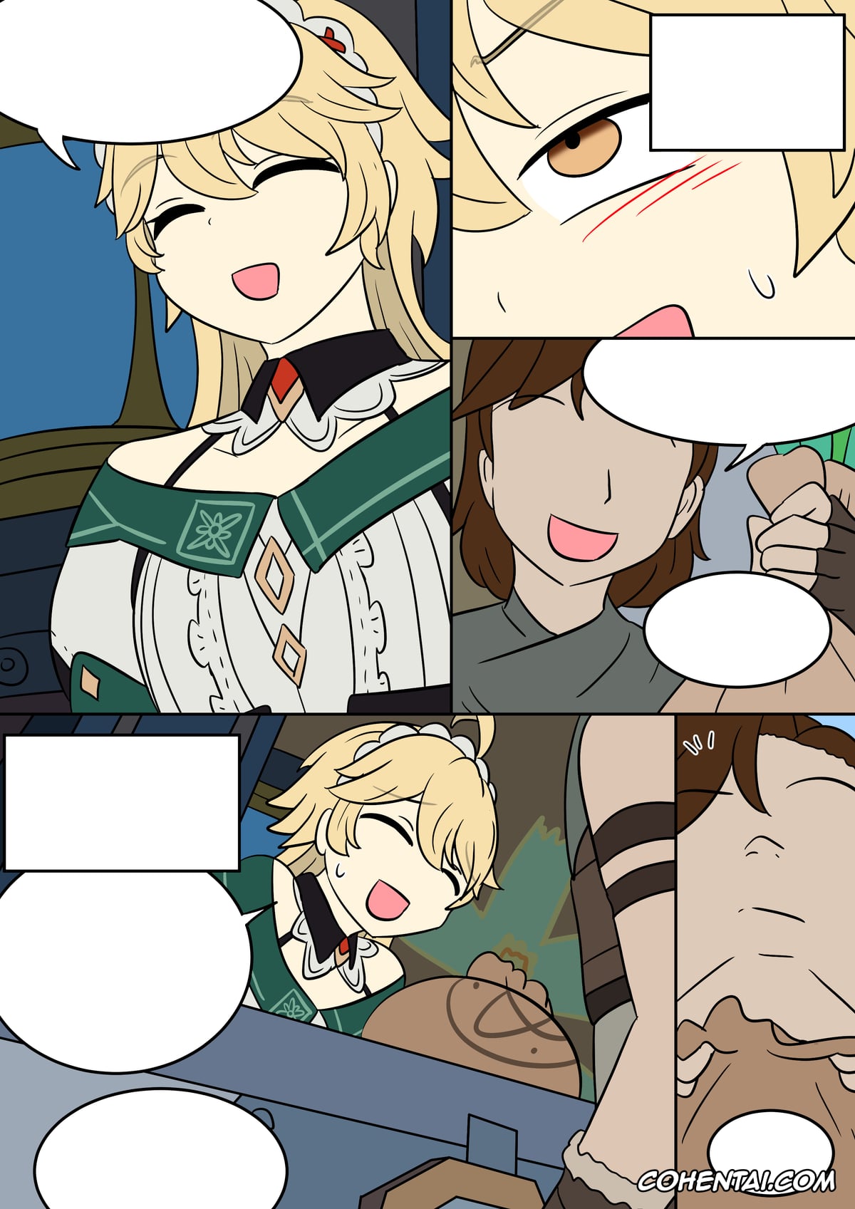 Genshin Impact hentai, Aether hentai, Katheryne hentai, Paimon hentai, Identity Lost (Genshin Impact), pagina 21