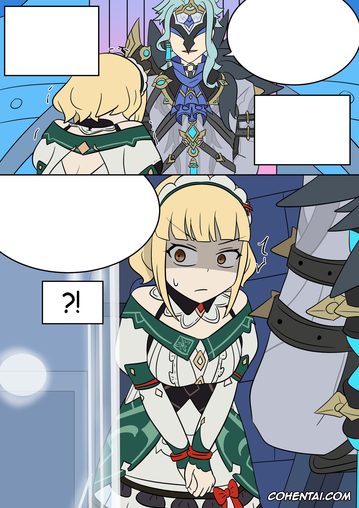 Genshin Impact xxx, Aether xxx, Katheryne xxx, Paimon xxx, Identity Lost (Genshin Impact), pagina 28