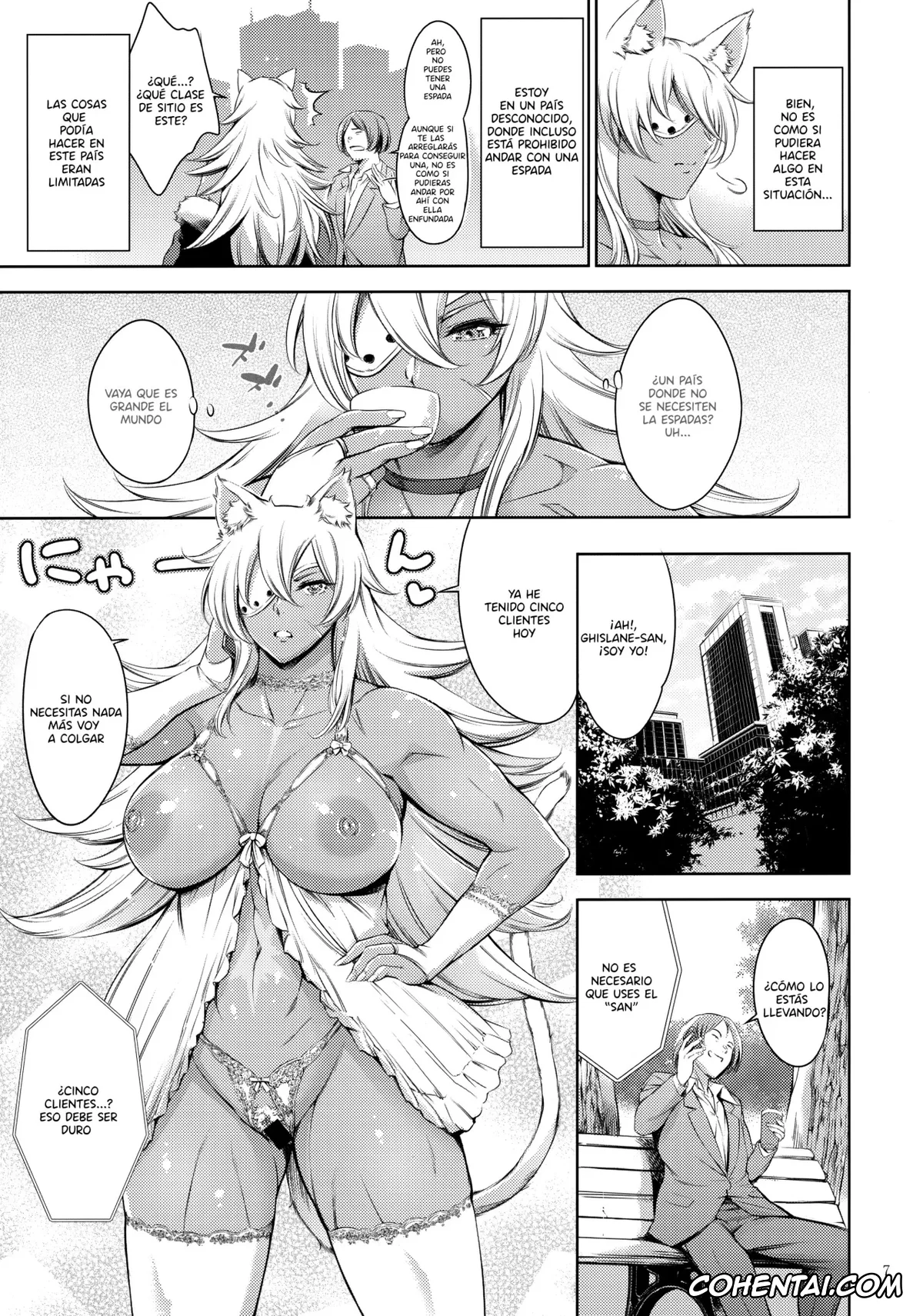 Mushoku Tensei ~Isekai Ittara Honki Dasu~ xxx, Ghislaine Dedoldia xxx, Chichi Neko-sama ni Gyouretsu no Dekiru Soapland (Mushoku Tensei ~Isekai Ittara Honki Dasu~), pagina 7