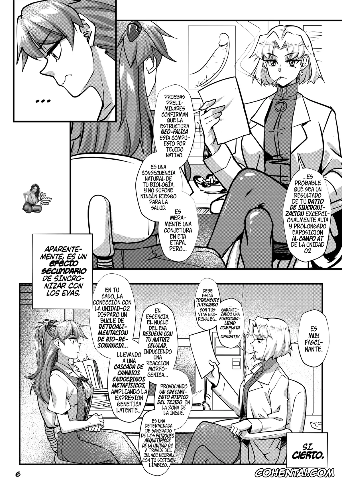Neon Genesis Evangelion hentai, Asuka Langley Soryu hentai, Hikari Horaki hentai, Misato Katsuragi hentai, Neon Genital Evangelion: Asuka Strikes!? (Neon Genesis Evangelion), pagina 9