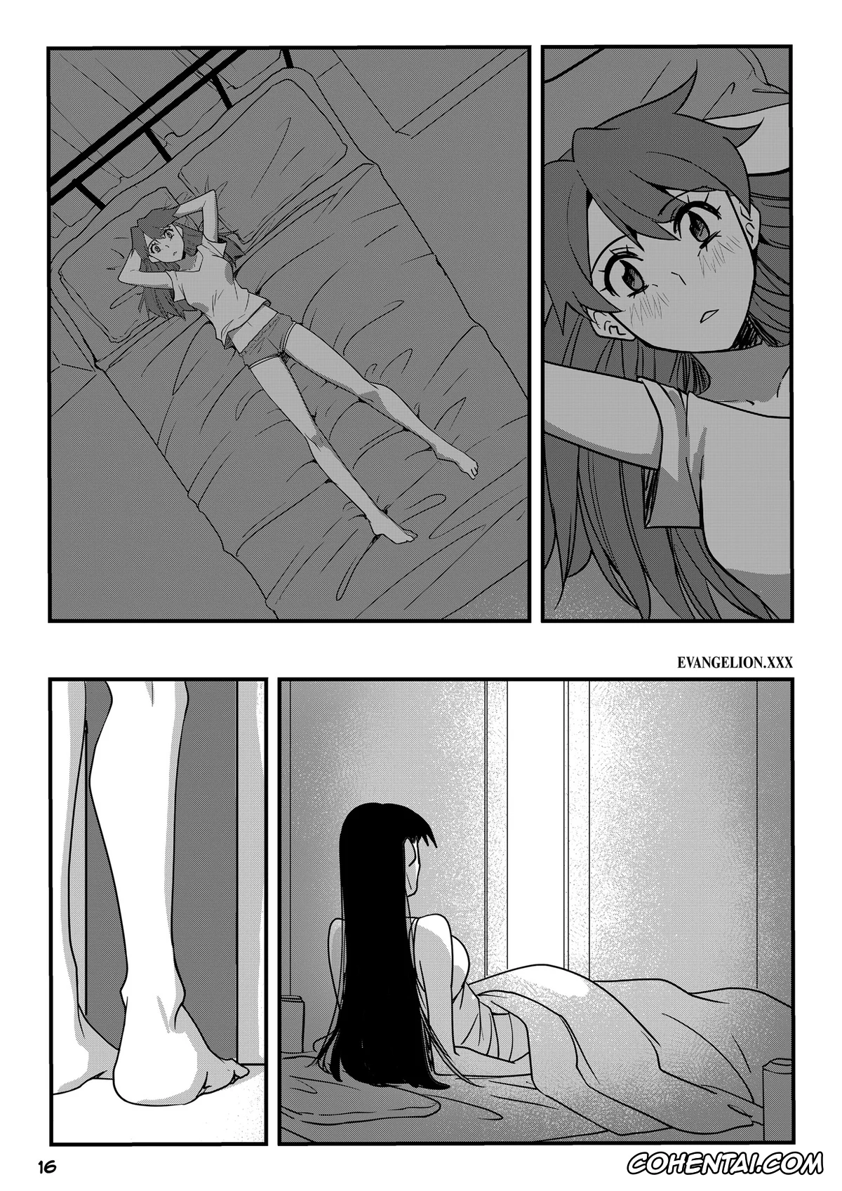 Neon Genesis Evangelion xxx, Asuka Langley Soryu xxx, Hikari Horaki xxx, Misato Katsuragi xxx, Neon Genital Evangelion: Asuka Strikes!? (Neon Genesis Evangelion), pagina 19
