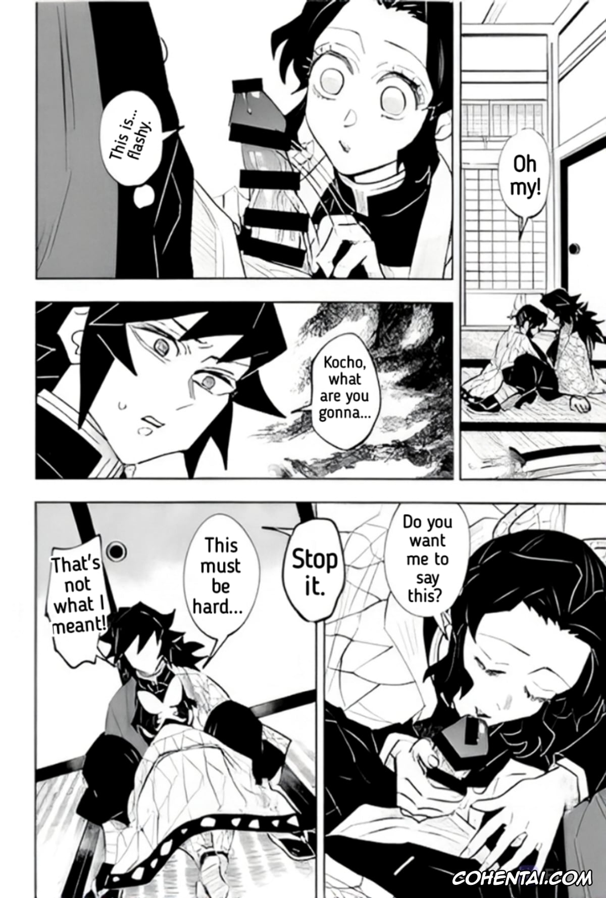 Kimetsu No Yaiba | Demon Slayer porno, Giyuu Tomioka porno, Shinobu Kochou porno, Timeline Manipulation – Giyushino (Kimetsu no Yaiba), pagina 17