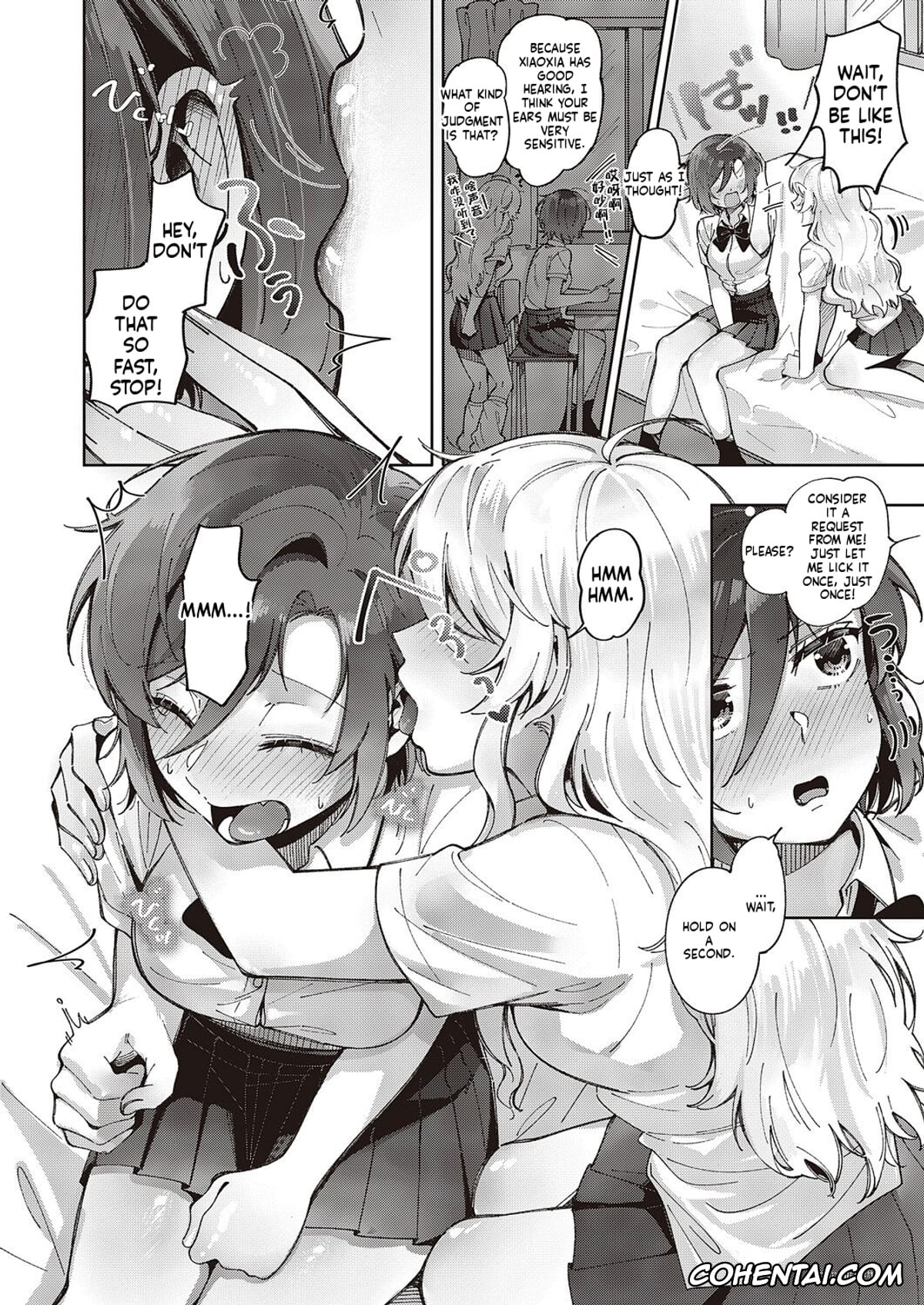 Revistas hentai, COMIC ExE hentai, Yuri Fetish Life Ch. 2 (COMIC ExE 46), pagina 12