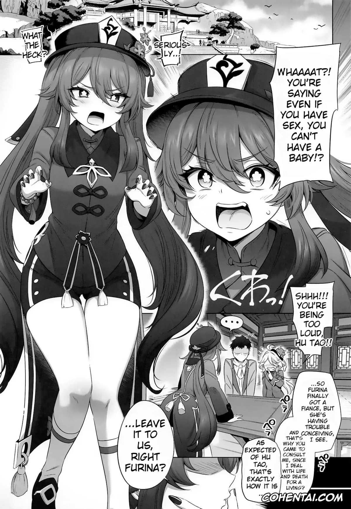 Genshin Impact porno, Focalors | Lady Furina porno, Hu Tao porno, Furina Hu Tao Ninkatsu Kiroku (Genshin Impact), pagina 2
