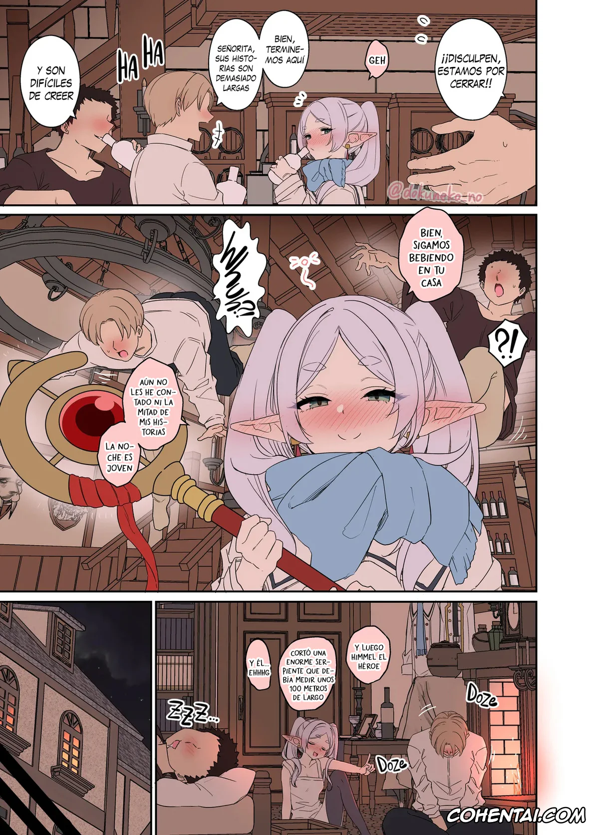 Sousou No Frieren | Frieren Beyond Journeys End hentai, Fern hentai, Frieren hentai, Frieren ni Warui Koto o Suru Hanashi (Full) (Sousou no Frieren), pagina 3