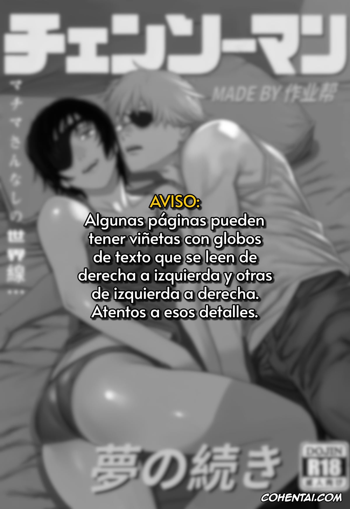 Chainsaw Man porno, Denji porno, Himeno porno, Yume no tsuzuki • Makima-san nashi no sekaisen (Chainsaw Man), pagina 2