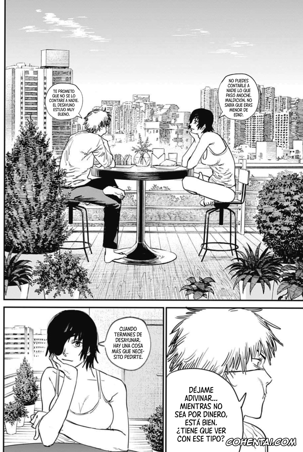 Chainsaw Man xxx, Denji xxx, Himeno xxx, Yume no tsuzuki • Makima-san nashi no sekaisen (Chainsaw Man), pagina 19
