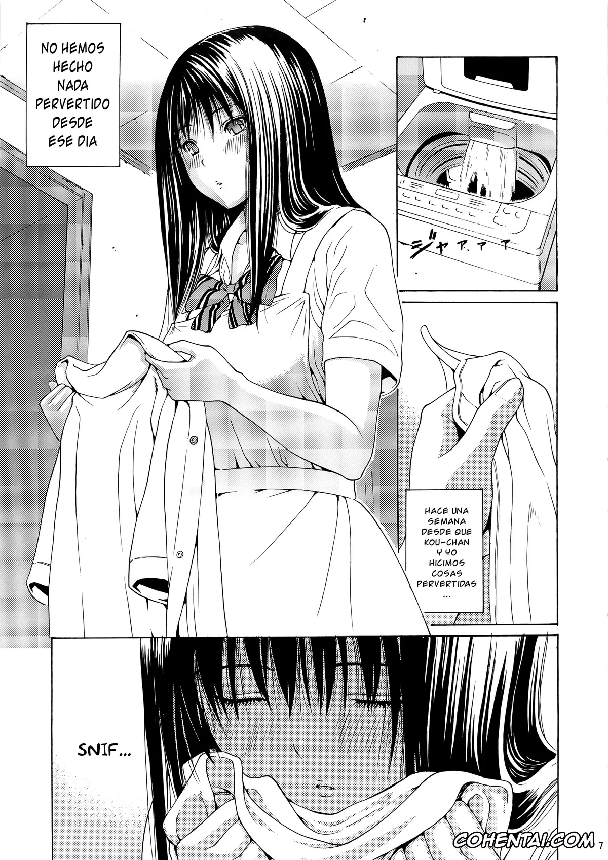Ane Doki xxx, Kouta Ochiai xxx, Natsuki Hagiwara xxx, Seventeen Vol.2 (Ane Doki), pagina 7