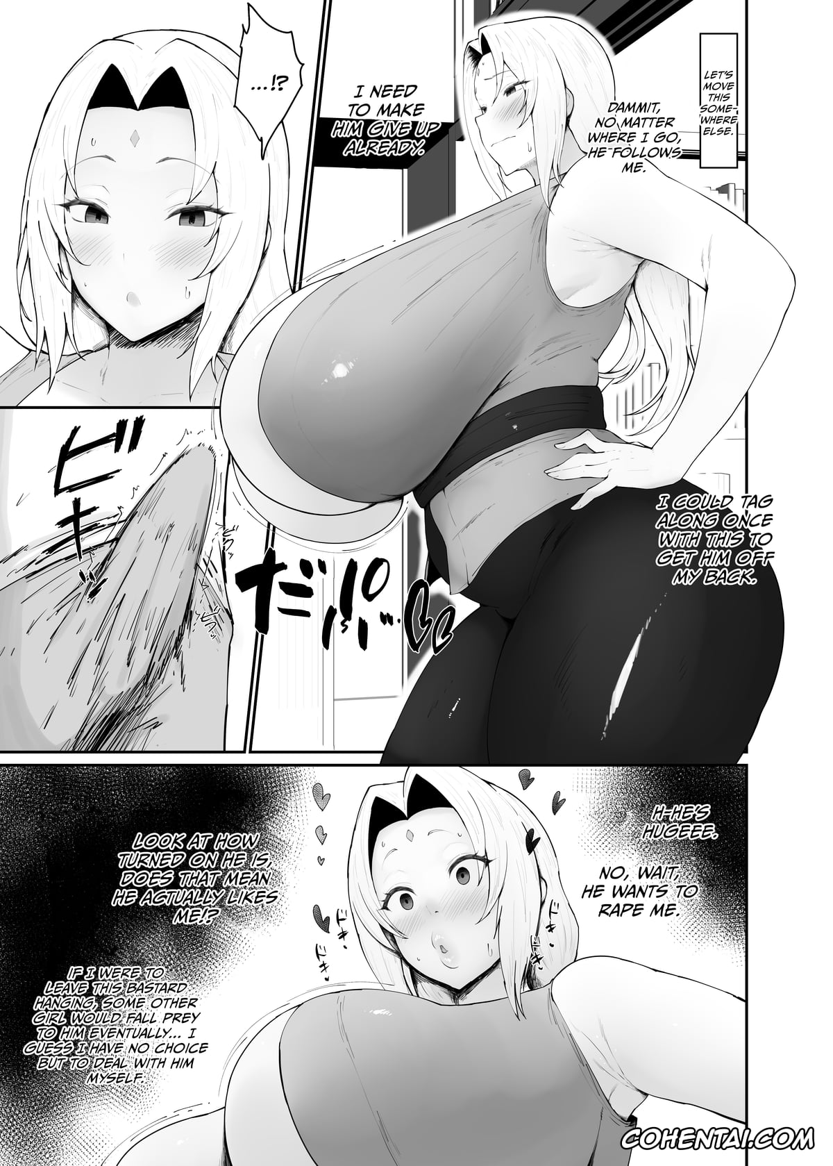 NARUTO xxx, Tsunade xxx, Choroi Kunoichi ni Shiborareru Hanashi (Naruto), pagina 7