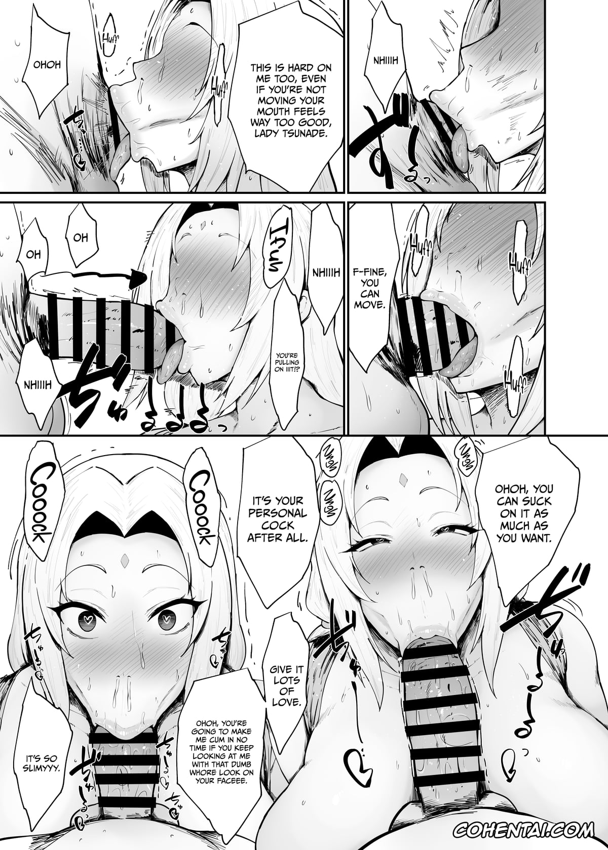 NARUTO porno, Tsunade porno, Choroi Kunoichi ni Shiborareru Hanashi (Naruto), pagina 17