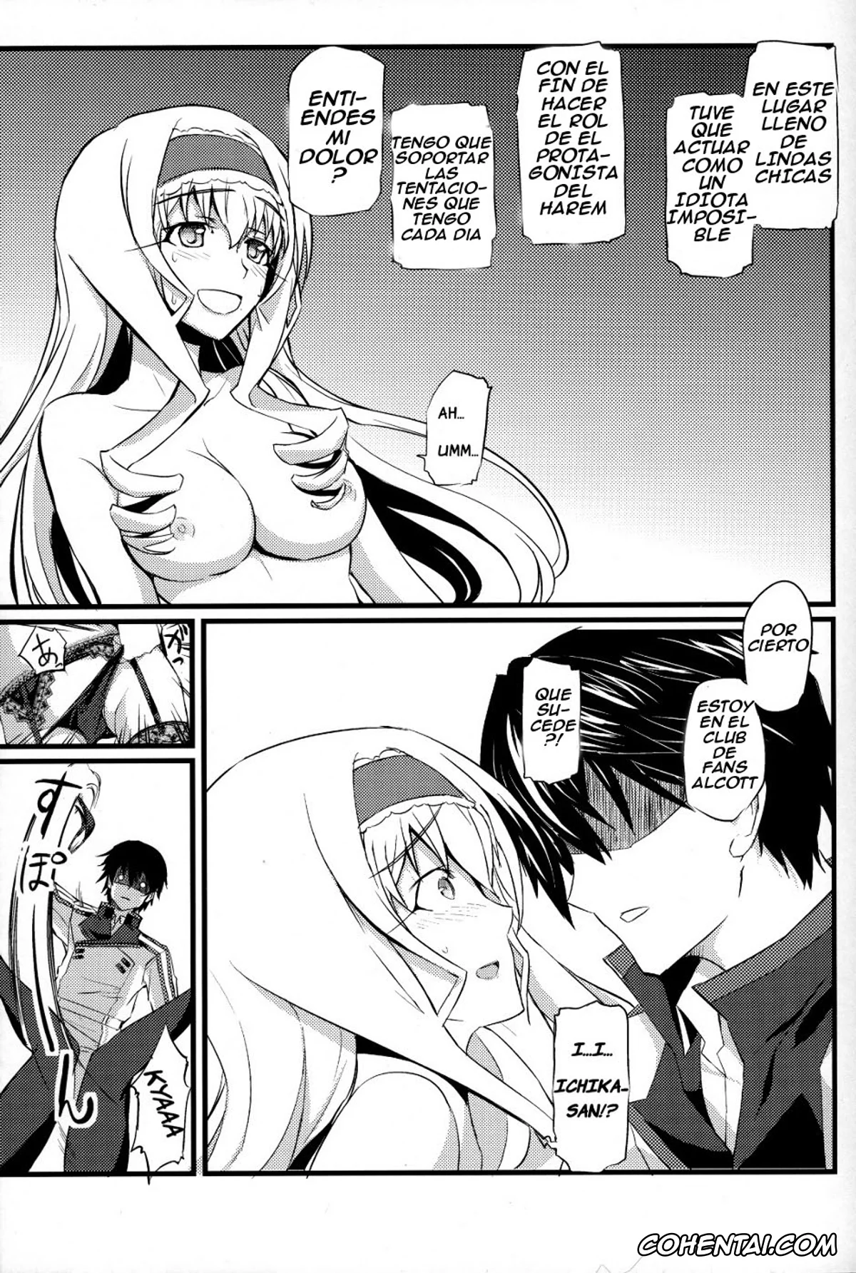 Infinite Stratos porno, Cecilia Alcott porno, Ichika Orimura porno, Cecilia no Yuuutsu (Infinite Stratos), pagina 14
