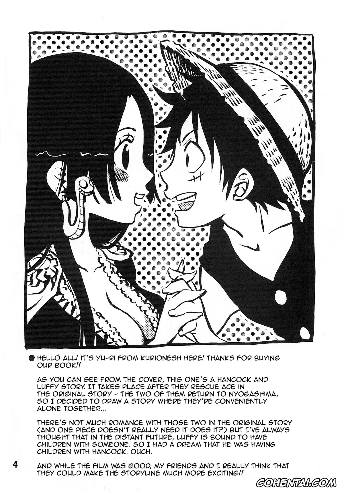 One Piece hentai, Boa Hancock hentai, Monkey D. Luffy hentai, Heart Blossom (One Piece), pagina 3