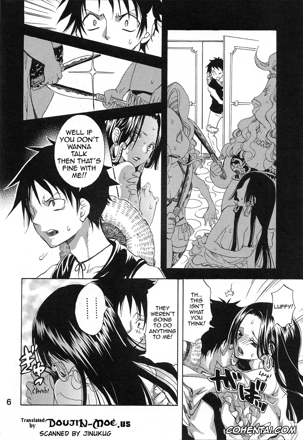 One Piece porno, Boa Hancock porno, Monkey D. Luffy porno, Heart Blossom (One Piece), pagina 5
