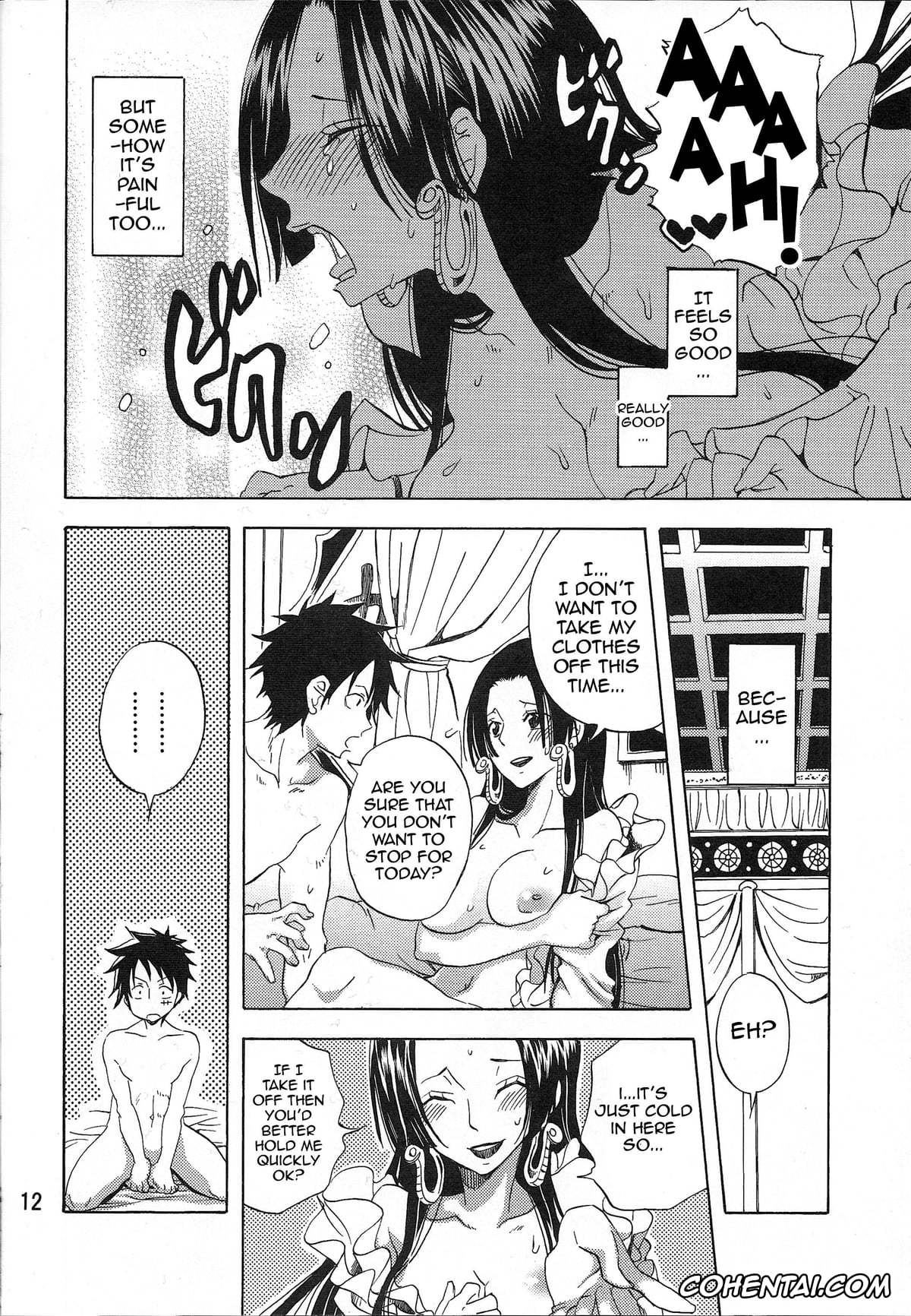 One Piece porno, Boa Hancock porno, Monkey D. Luffy porno, Heart Blossom (One Piece), pagina 11