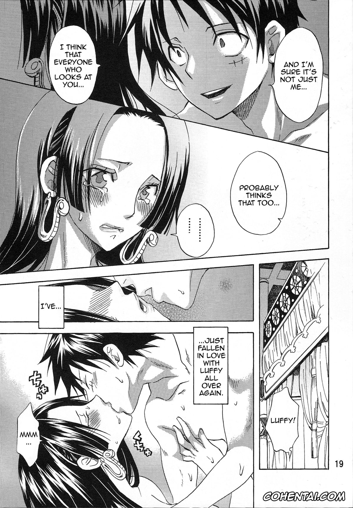 One Piece hentai, Boa Hancock hentai, Monkey D. Luffy hentai, Heart Blossom (One Piece), pagina 18