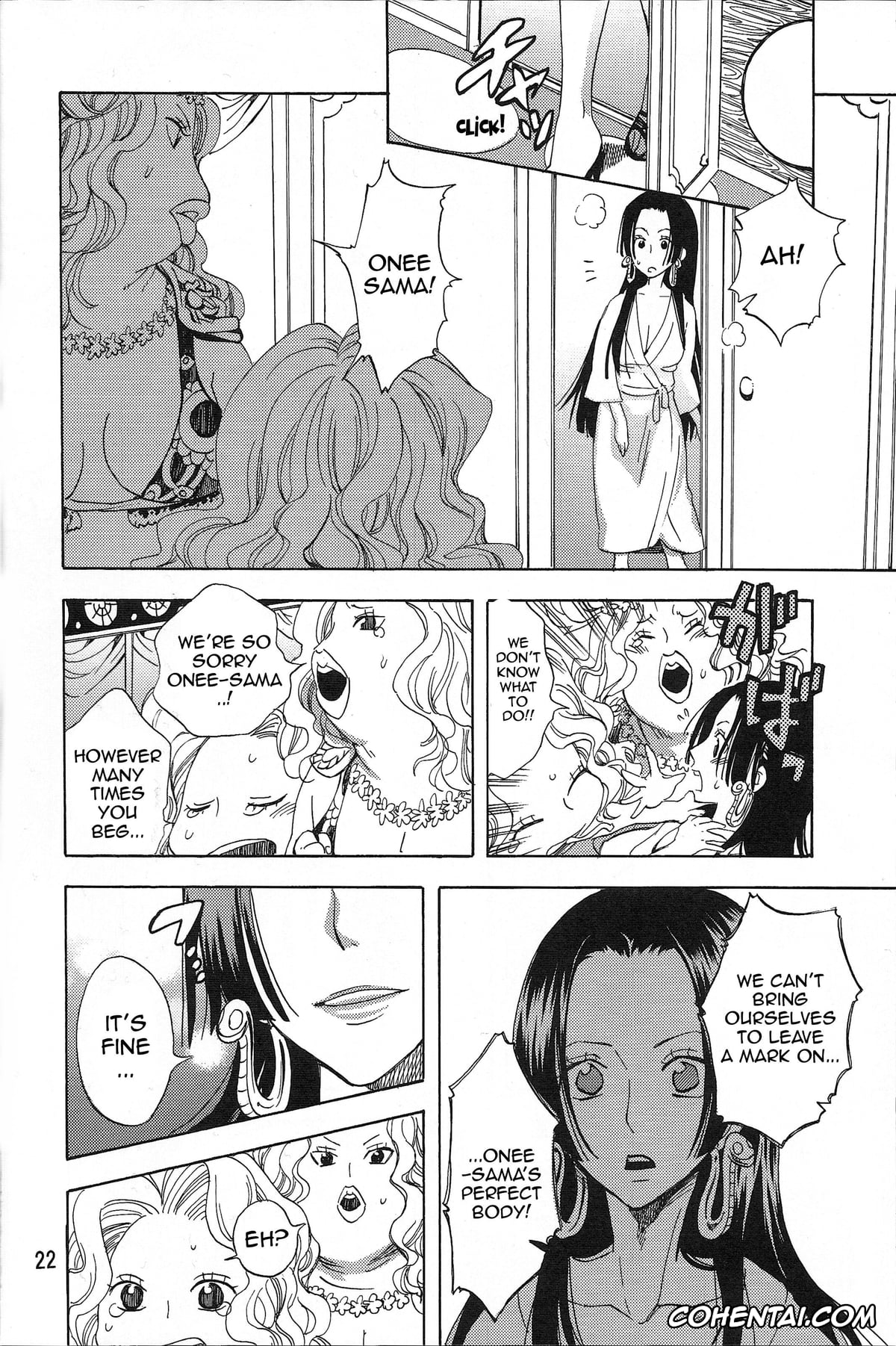 One Piece hentai, Boa Hancock hentai, Monkey D. Luffy hentai, Heart Blossom (One Piece), pagina 21