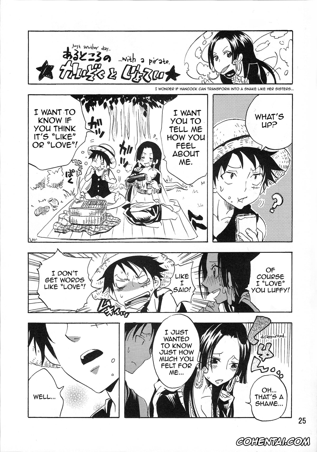 One Piece hentai, Boa Hancock hentai, Monkey D. Luffy hentai, Heart Blossom (One Piece), pagina 24