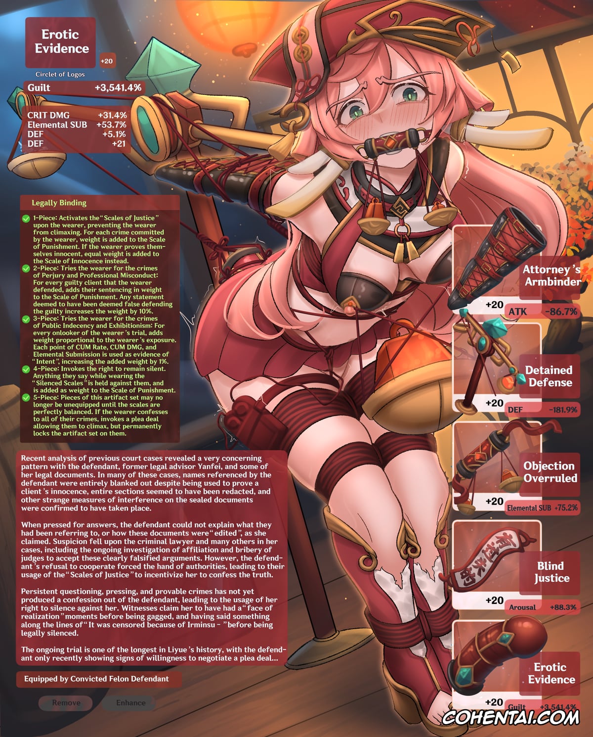Genshin Impact xxx, Yanfei xxx, Yanfei (Genshin Impact), pagina 10