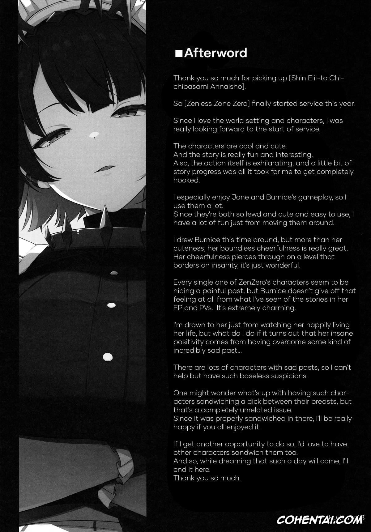 Zenless Zone Zero porno, Belle porno, Burnice White porno, Caesar King porno, Ellen Joe porno, Wise porno, Yanagi Tsukishiro porno, Shin Eri-To Nyuu Kyou Annaishou (Zenless Zone Zero), pagina 11