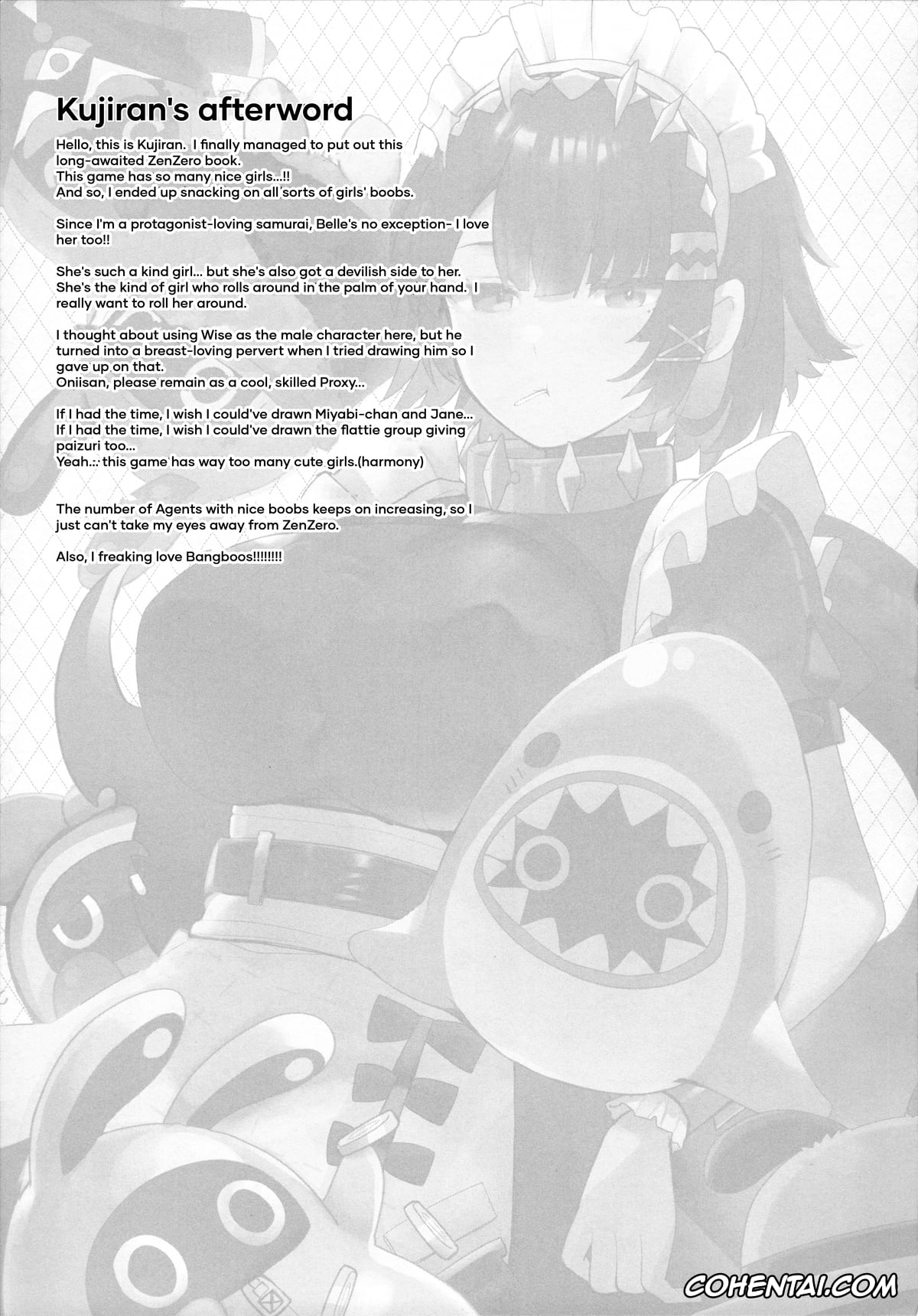 Zenless Zone Zero hentai, Belle hentai, Burnice White hentai, Caesar King hentai, Ellen Joe hentai, Wise hentai, Yanagi Tsukishiro hentai, Shin Eri-To Nyuu Kyou Annaishou (Zenless Zone Zero), pagina 21