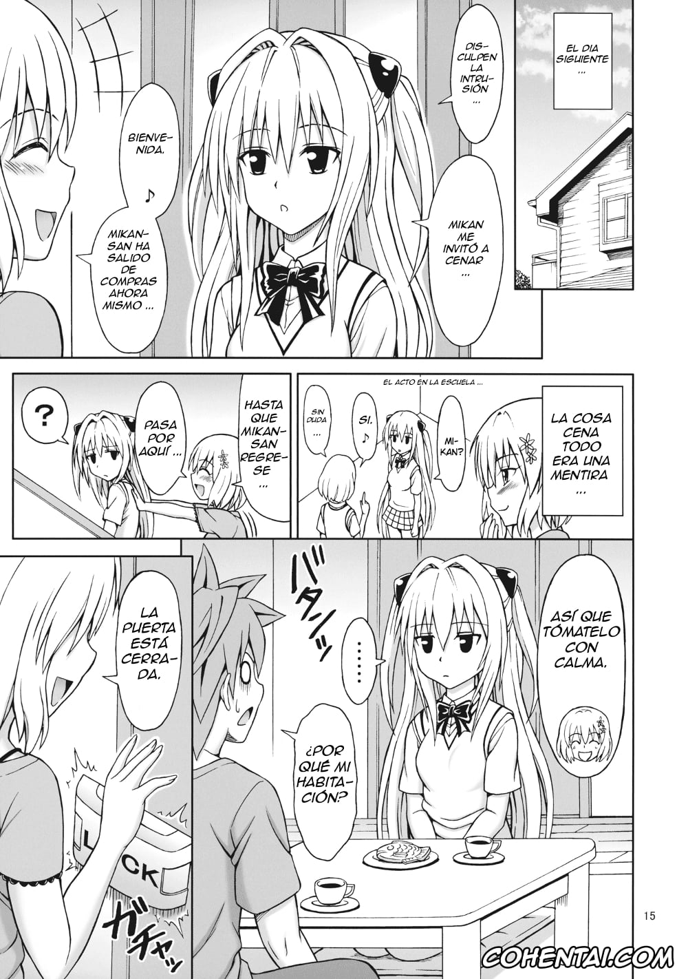 To Love-Ru hentai, Golden Darkness hentai, Momo Velia Deviluke hentai, Rito Yuuki hentai, ToLOVEru TRIP! (To LOVE-Ru Darkness), pagina 15