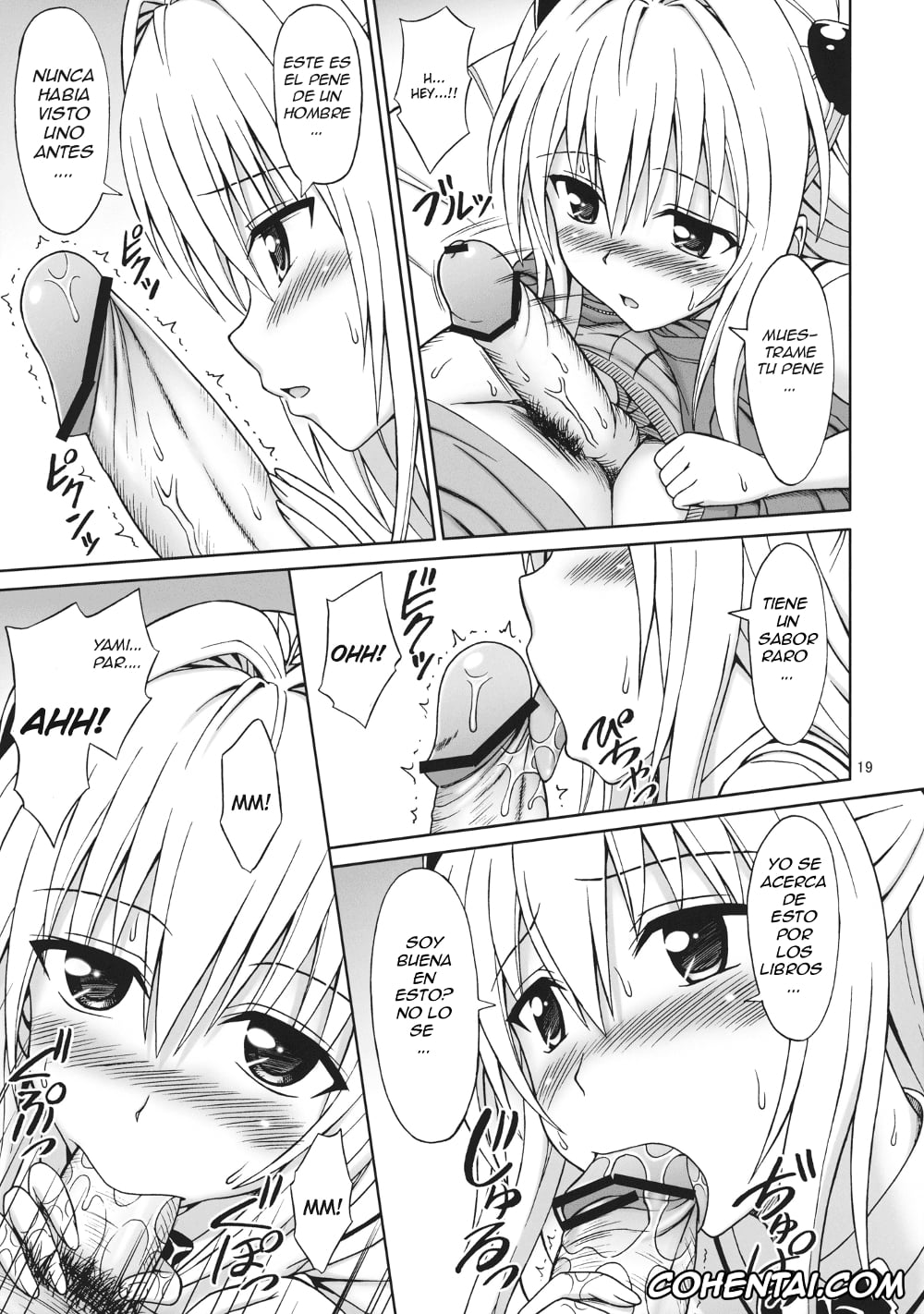 To Love-Ru xxx, Golden Darkness xxx, Momo Velia Deviluke xxx, Rito Yuuki xxx, ToLOVEru TRIP! (To LOVE-Ru Darkness), pagina 19