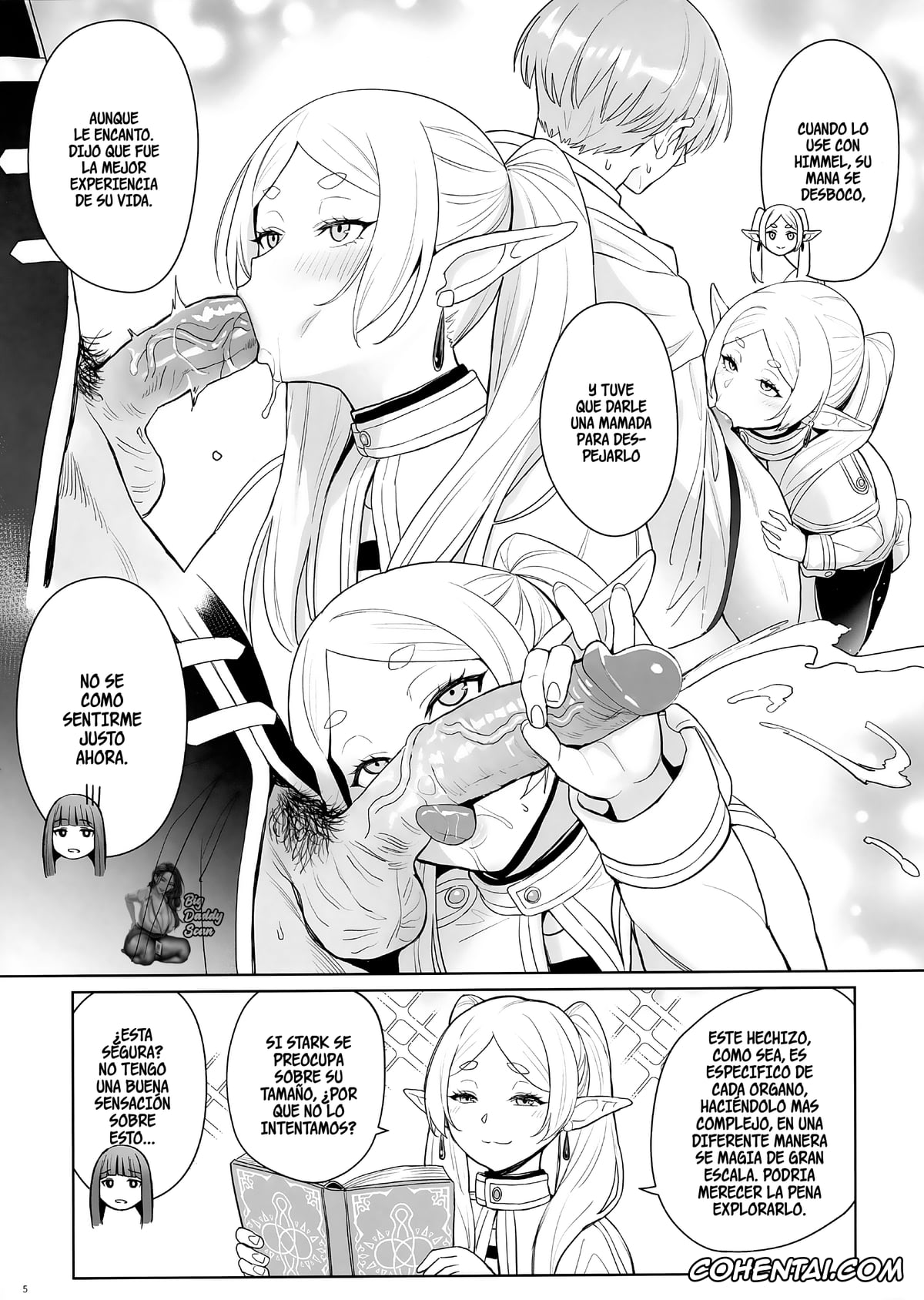 Sousou No Frieren | Frieren Beyond Journeys End hentai, Fern hentai, Frieren hentai, Stark hentai, Chinchin ga Ookiku Naru Mahou (Sousou no Frieren), pagina 6