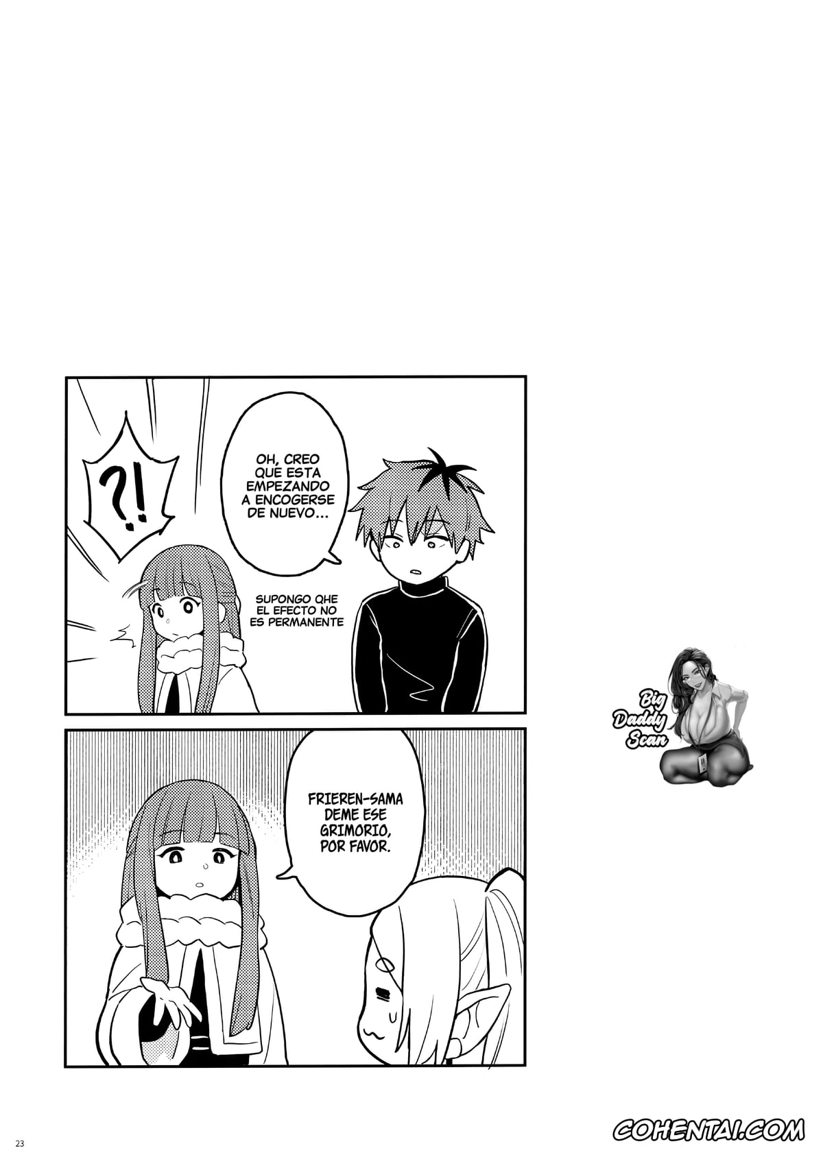 Sousou No Frieren | Frieren Beyond Journeys End hentai, Fern hentai, Frieren hentai, Stark hentai, Chinchin ga Ookiku Naru Mahou (Sousou no Frieren), pagina 24