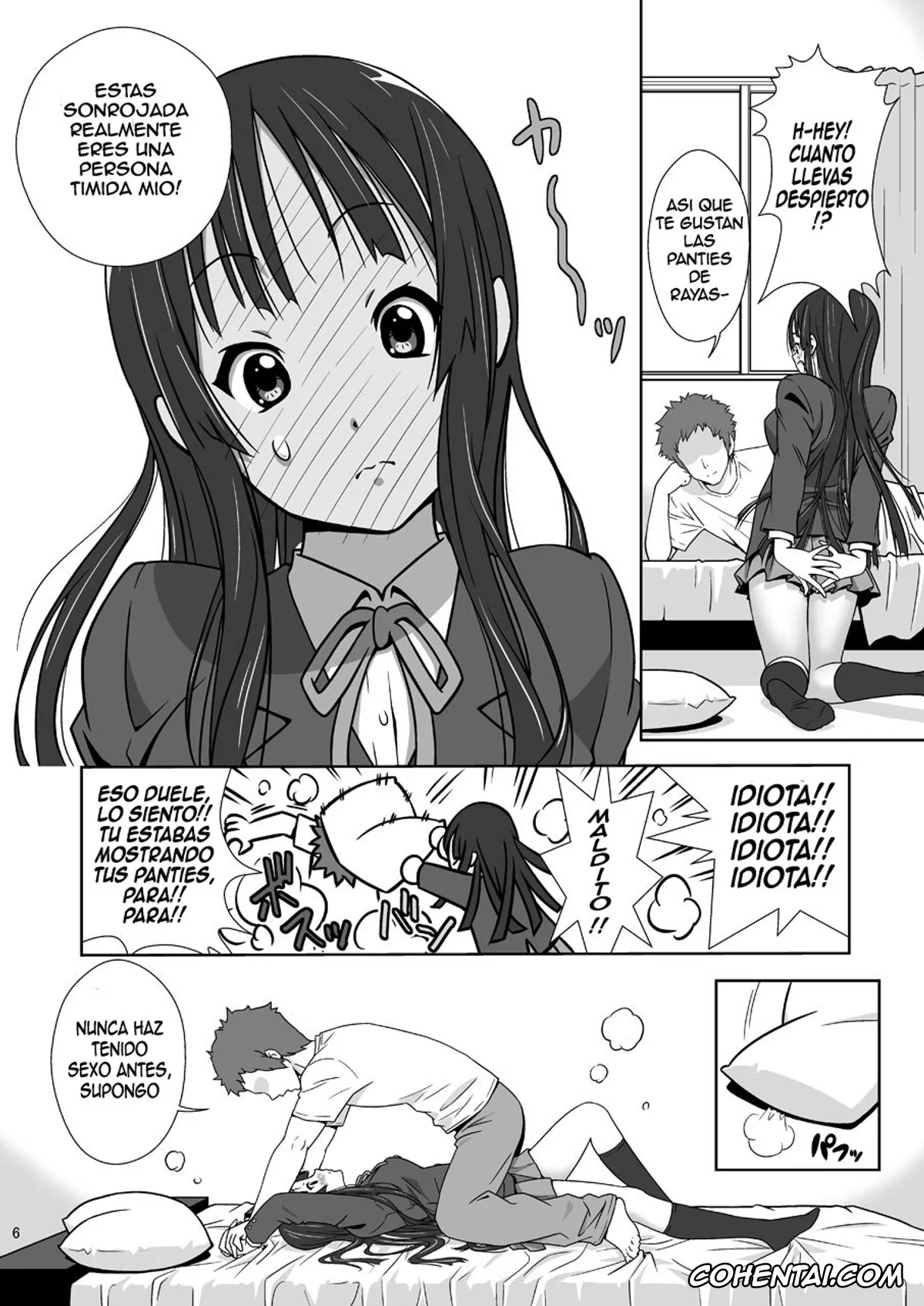 K-ON! xxx, Mio Akiyama xxx, M-ON (K-ON!), pagina 7