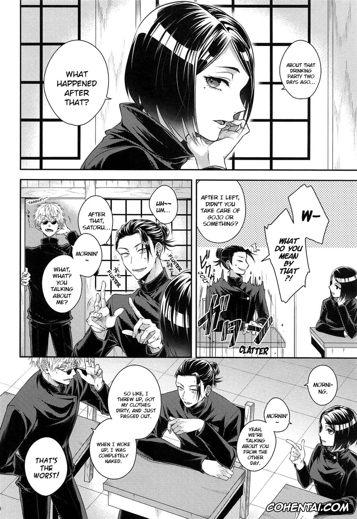 Jujutsu Kaisen xxx, Satoru Gojo xxx, Suguru Geto xxx, Koi no Saki ni wa Amai Wana (Jujutsu Kaisen), pagina 7