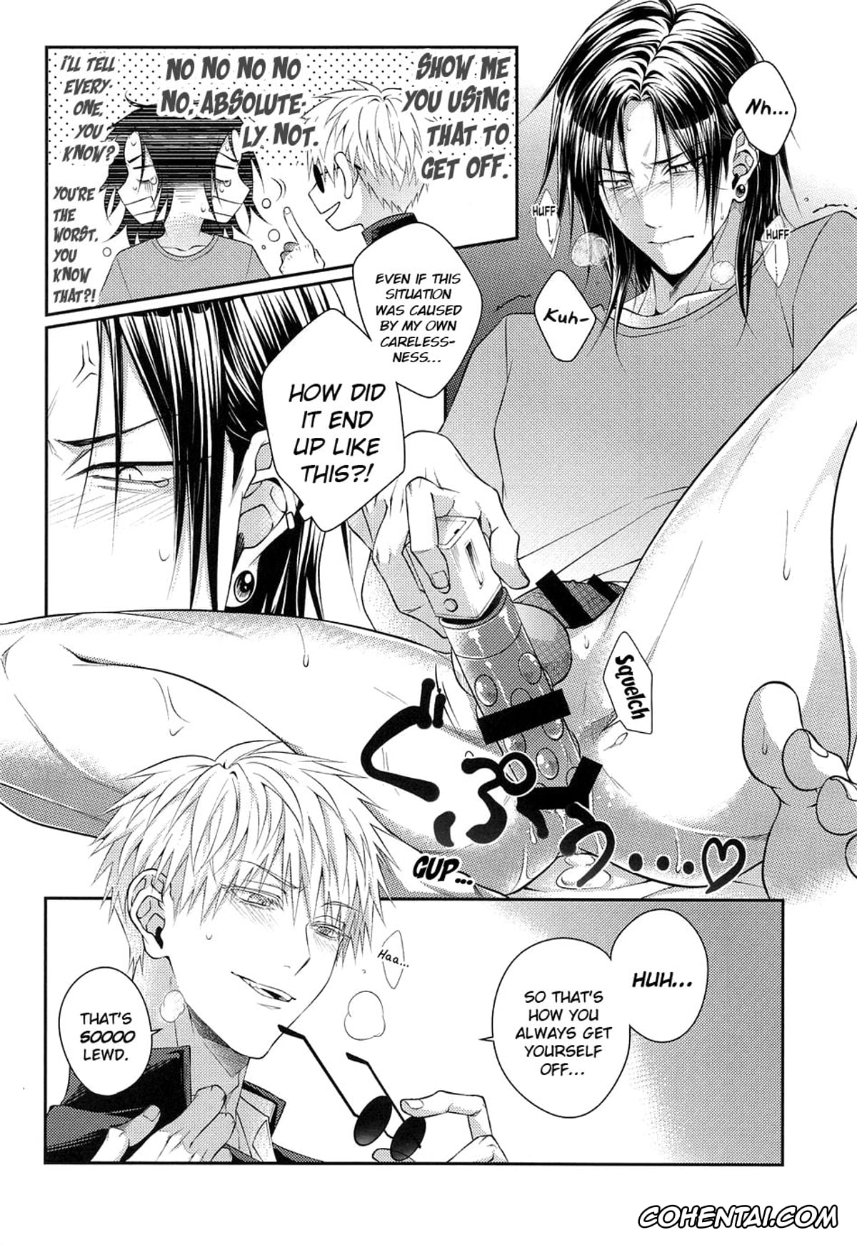 Jujutsu Kaisen porno, Satoru Gojo porno, Suguru Geto porno, Koi no Saki ni wa Amai Wana (Jujutsu Kaisen), pagina 17