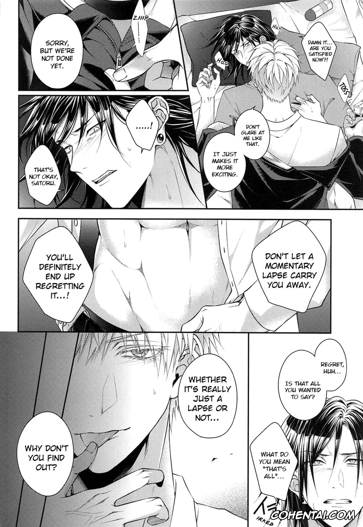 Jujutsu Kaisen xxx, Satoru Gojo xxx, Suguru Geto xxx, Koi no Saki ni wa Amai Wana (Jujutsu Kaisen), pagina 19