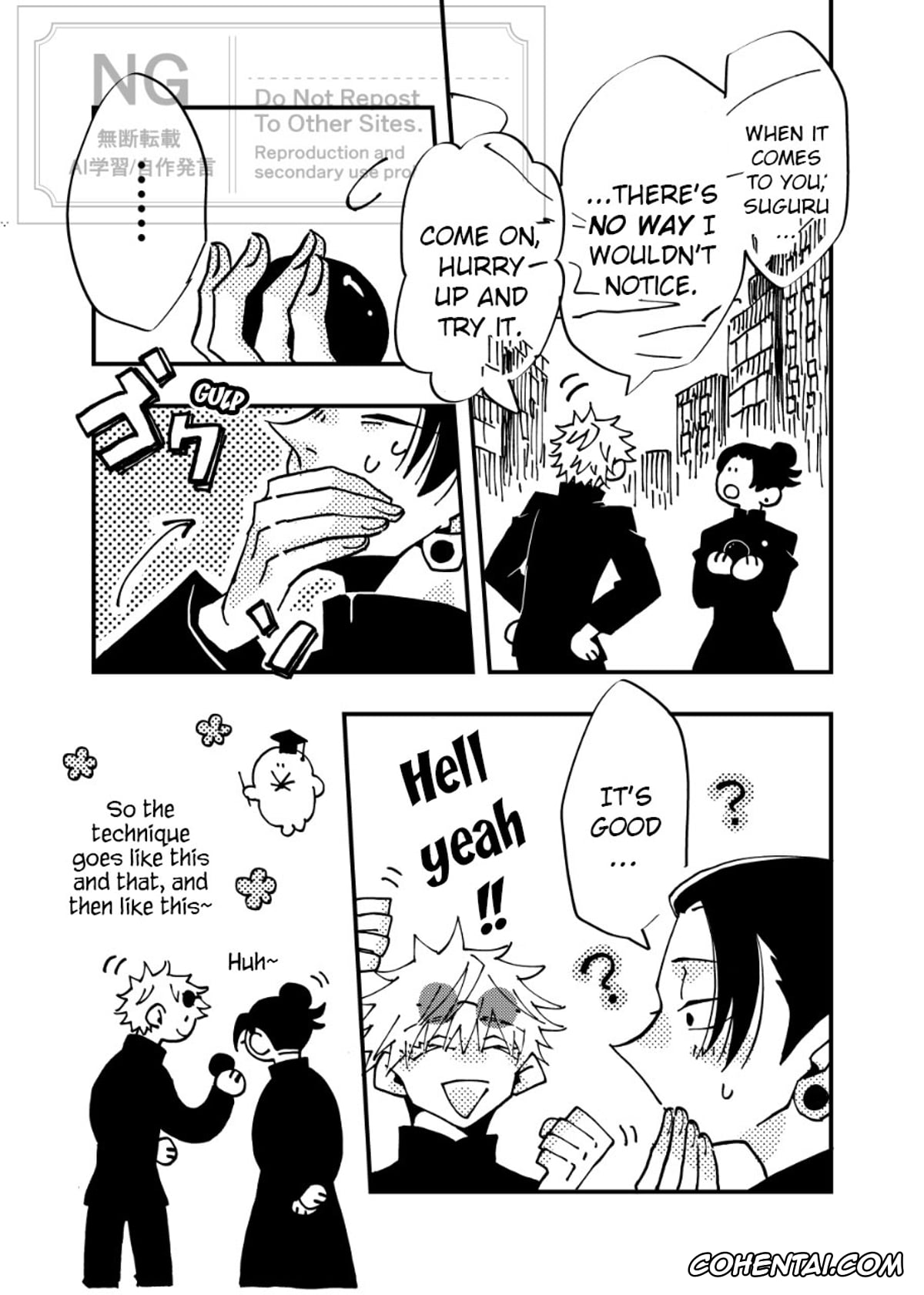 Jujutsu Kaisen xxx, Satoru Gojo xxx, Suguru Geto xxx, A Story Where Gojo Somehow Ends Up Going Back to the Past, Tries His Absolute Best Through All the Chaos, and Ends Up Happy with Geto (Jujutsu Kaisen), pagina 19