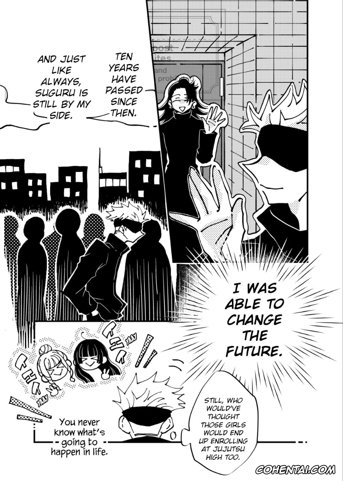 Jujutsu Kaisen xxx, Satoru Gojo xxx, Suguru Geto xxx, A Story Where Gojo Somehow Ends Up Going Back to the Past, Tries His Absolute Best Through All the Chaos, and Ends Up Happy with Geto (Jujutsu Kaisen), pagina 28