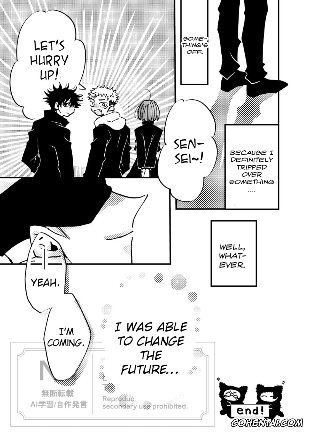 Jujutsu Kaisen porno, Satoru Gojo porno, Suguru Geto porno, A Story Where Gojo Somehow Ends Up Going Back to the Past, Tries His Absolute Best Through All the Chaos, and Ends Up Happy with Geto (Jujutsu Kaisen), pagina 32