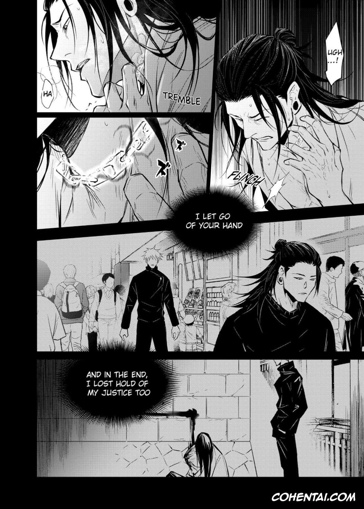 Jujutsu Kaisen porno, Satoru Gojo porno, Suguru Geto porno, Chains of Love (Jujutsu Kaisen), pagina 5