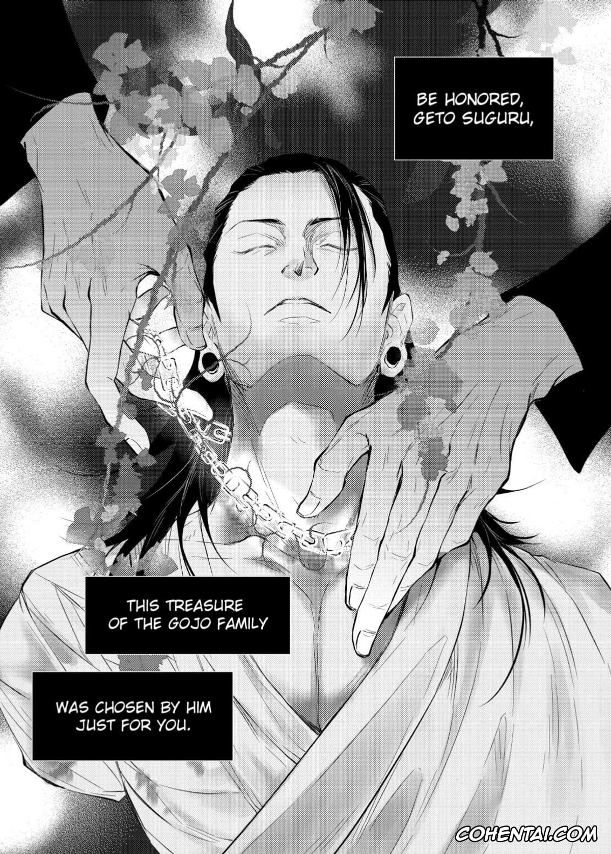 Jujutsu Kaisen hentai, Satoru Gojo hentai, Suguru Geto hentai, Chains of Love (Jujutsu Kaisen), pagina 12